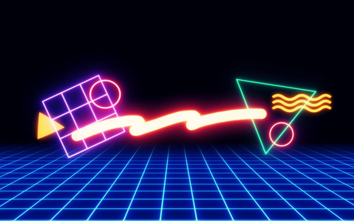 80S Grid Wallpapers