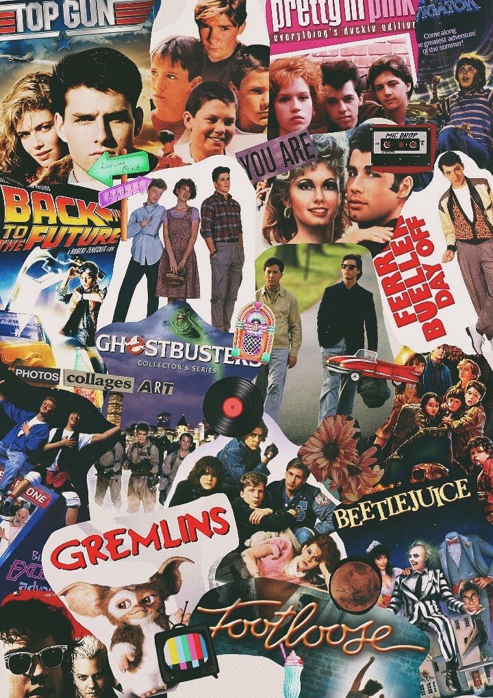 80S Movie CollageWallpapers