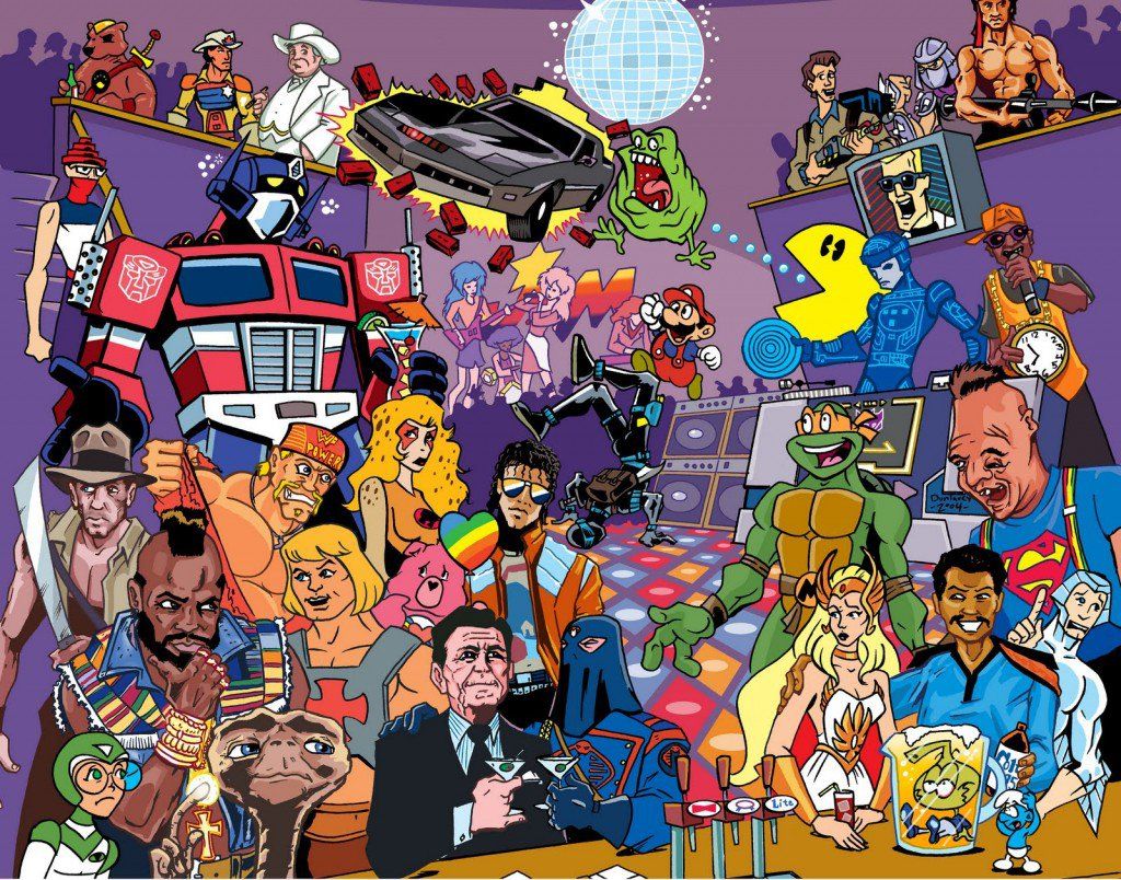 80S Movie CollageWallpapers