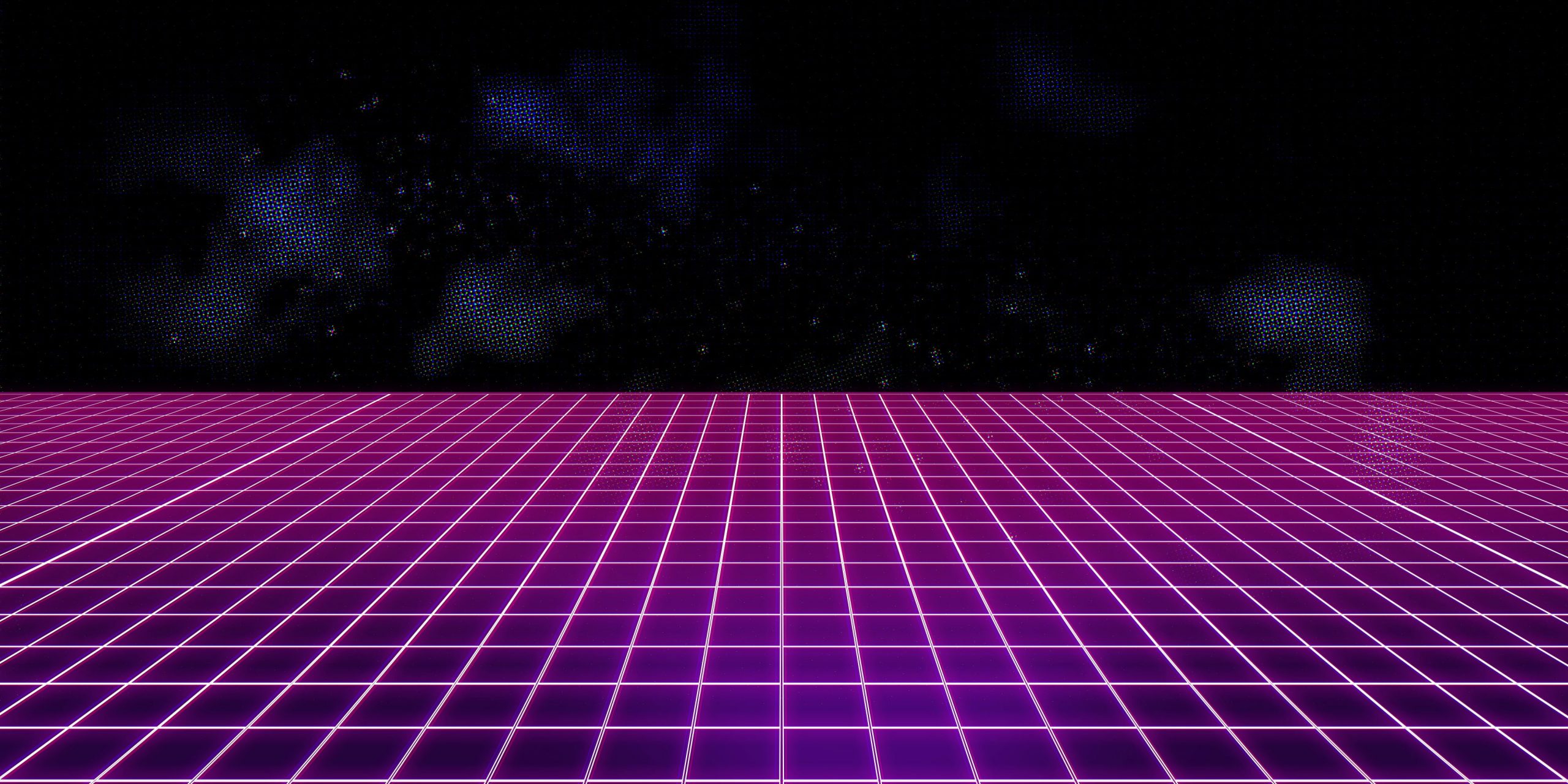 80S Neon Patterns Wallpapers