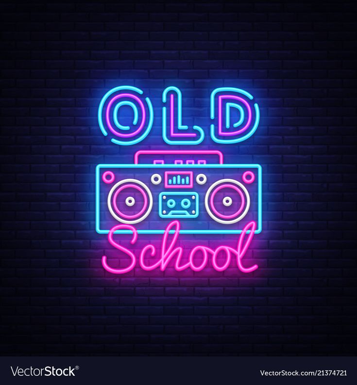 80S Retro Neon Light Wallpapers