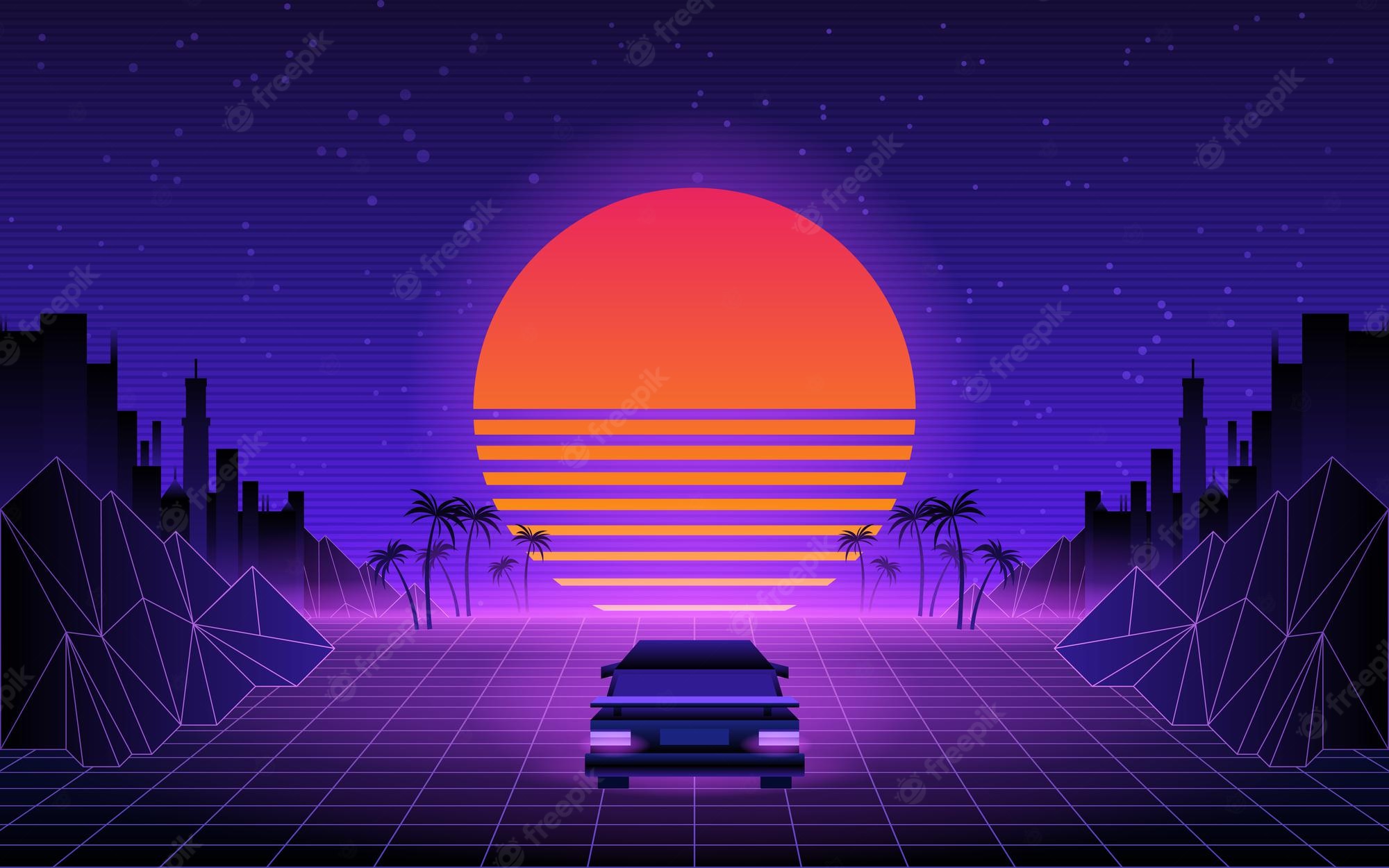 80S Retro Sci Fi Wallpapers