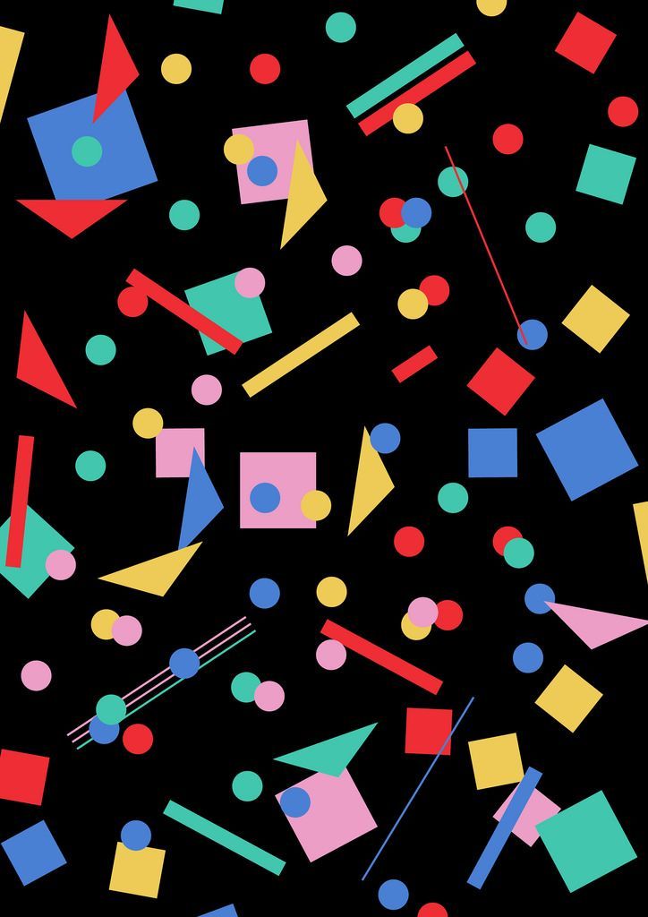 80S Shapes Wallpapers