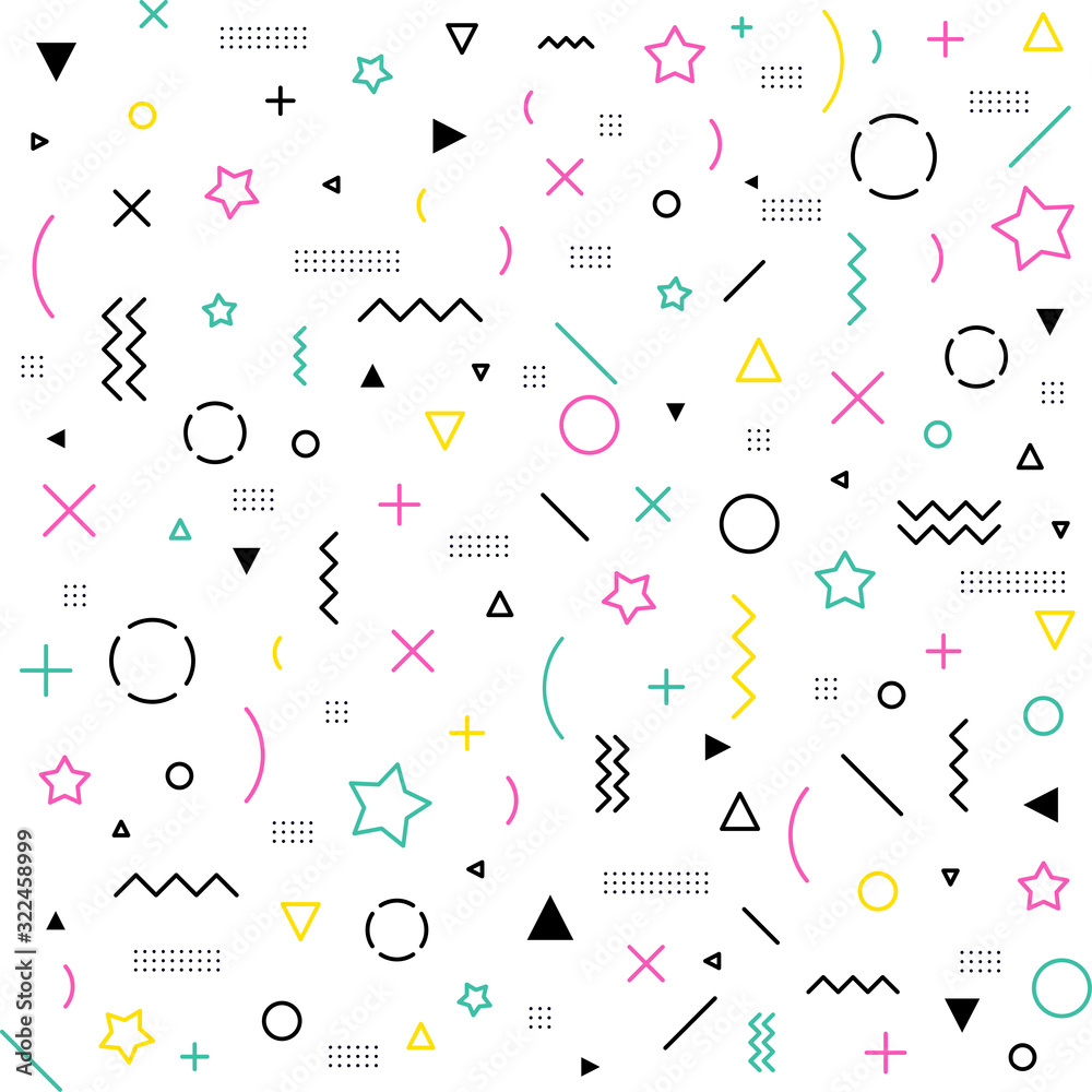 80S Shapes Wallpapers