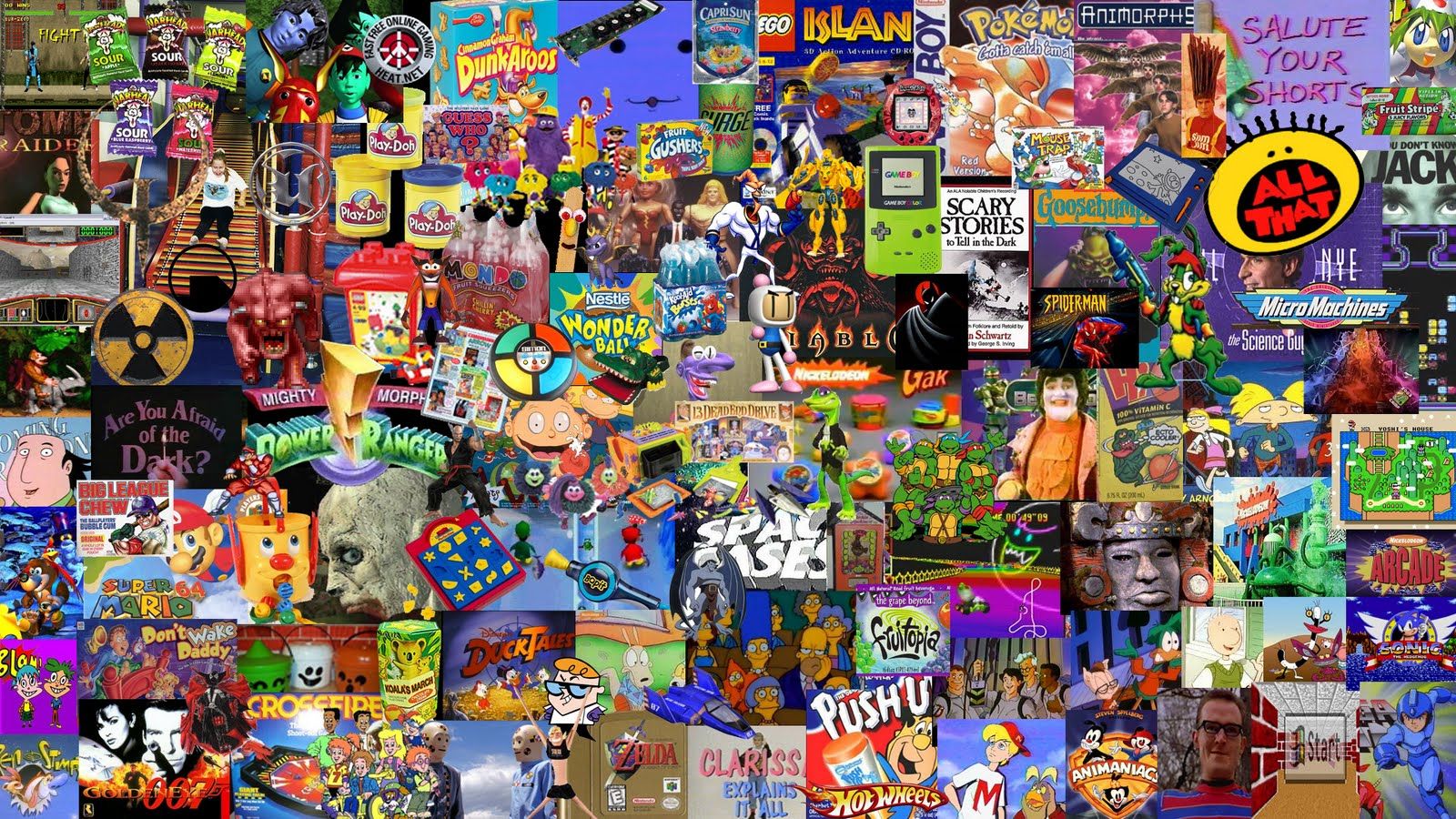 90S Collage Wallpapers