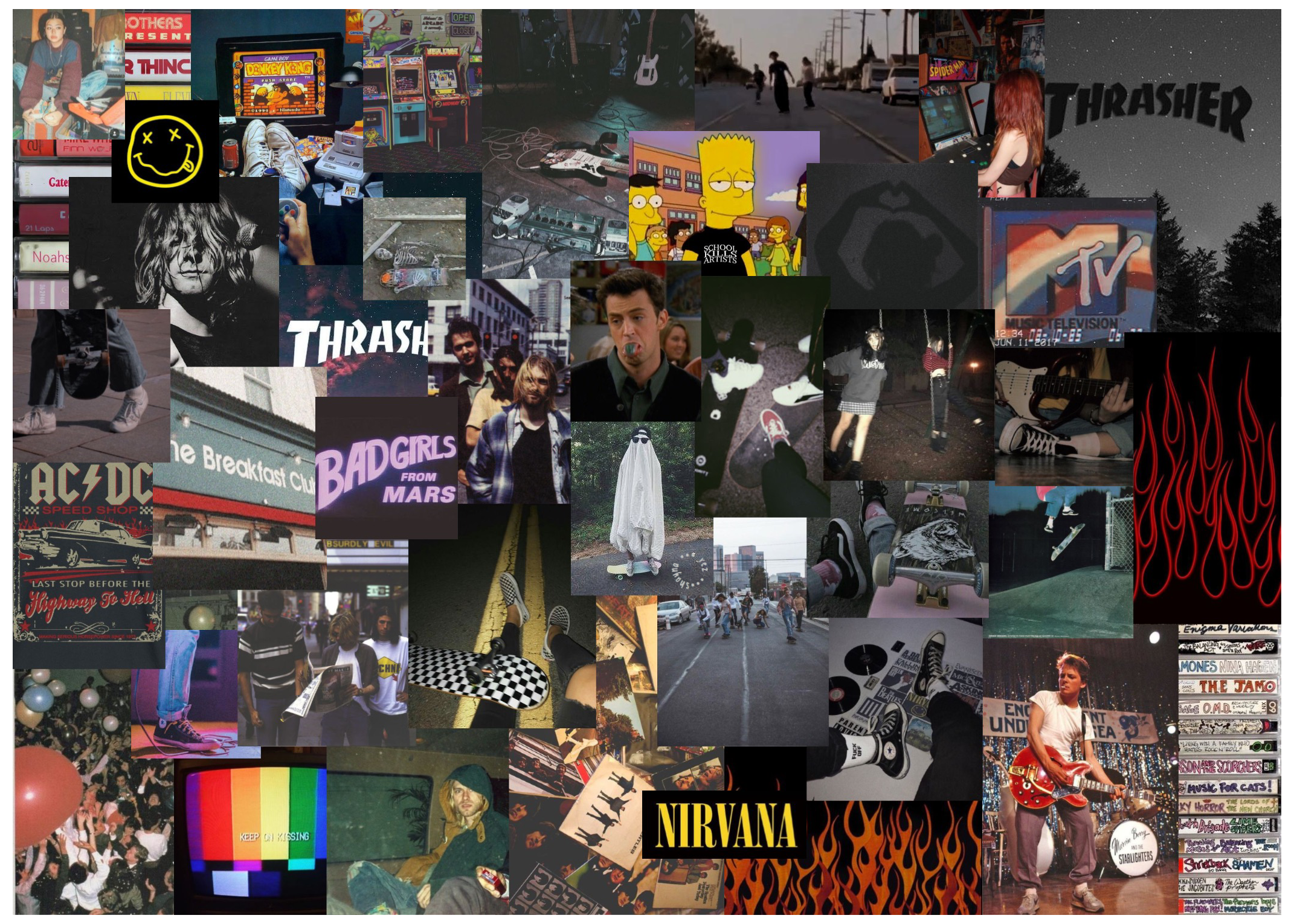 90S Collage Wallpapers