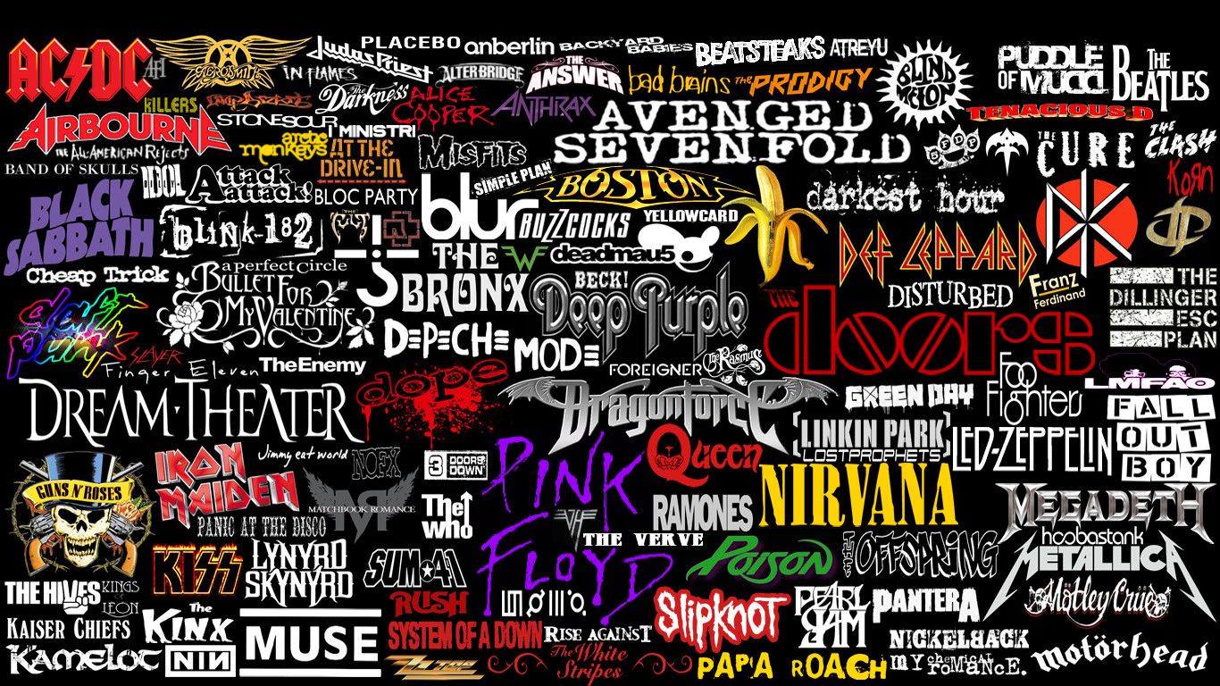 90S Grunge Bands LogoWallpapers