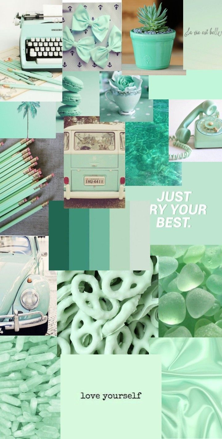 Vintage Mint Background