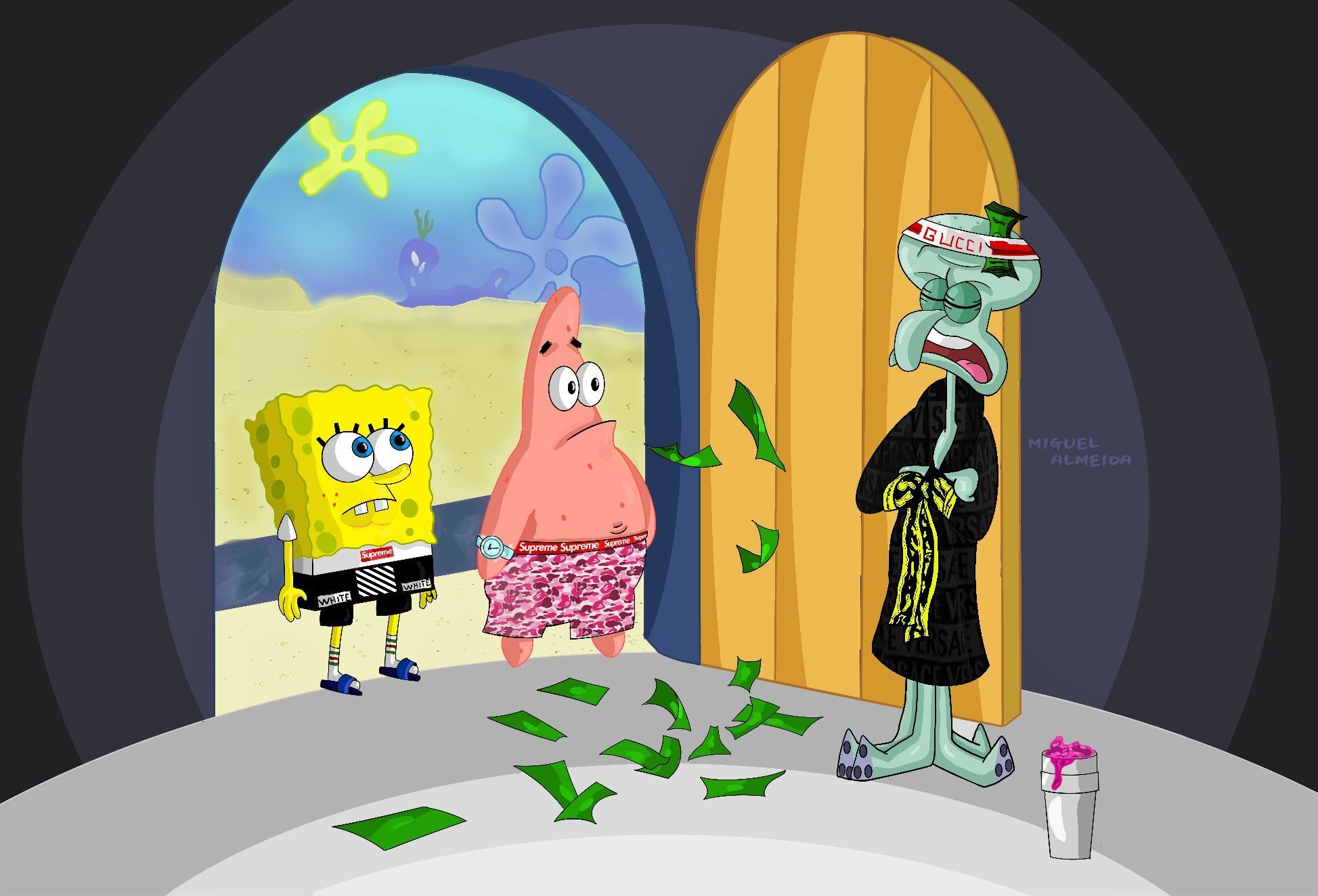 1080X1080 Spongebob Wallpapers