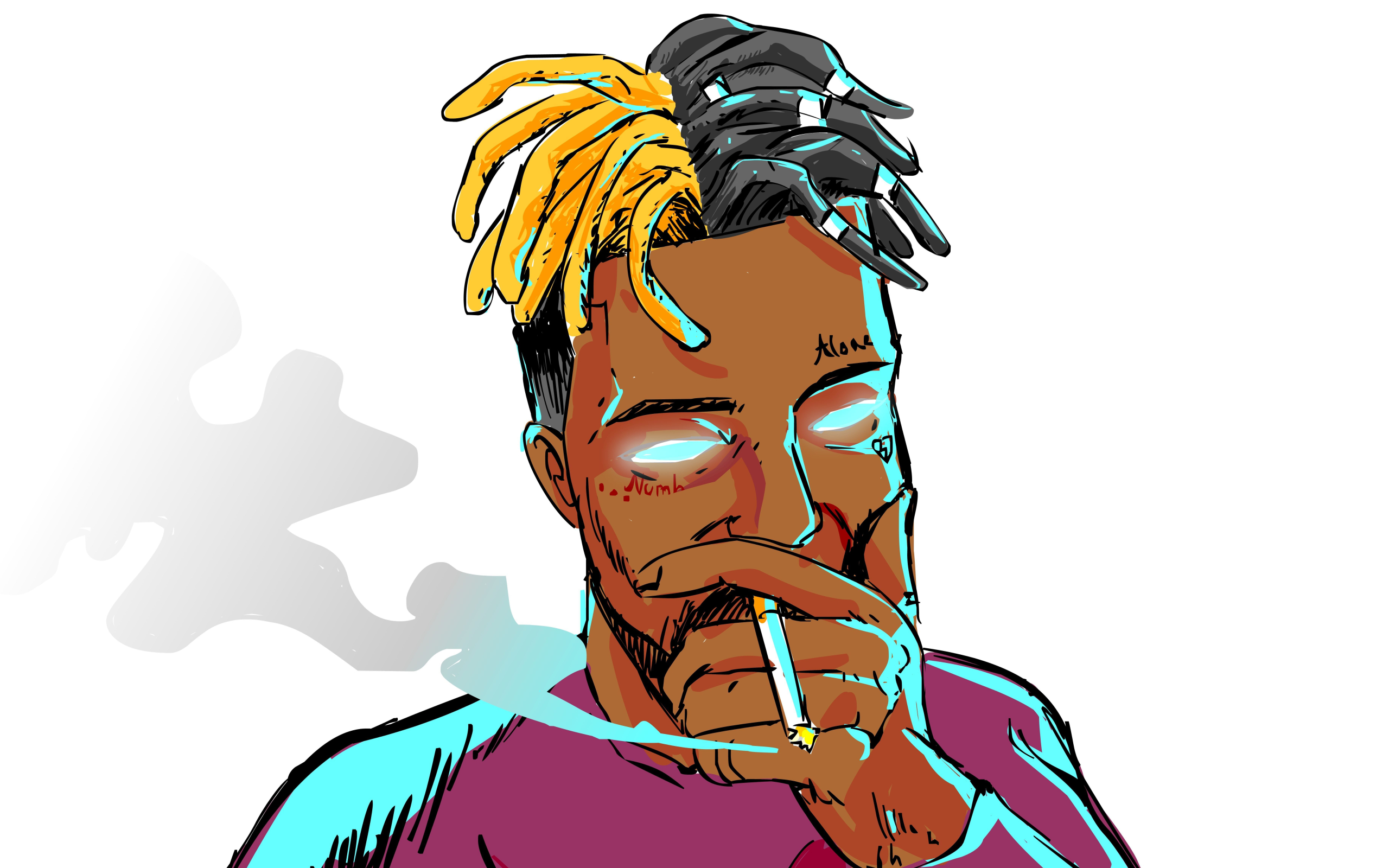 1080X1080 Xxxtentacion Anime Wallpapers