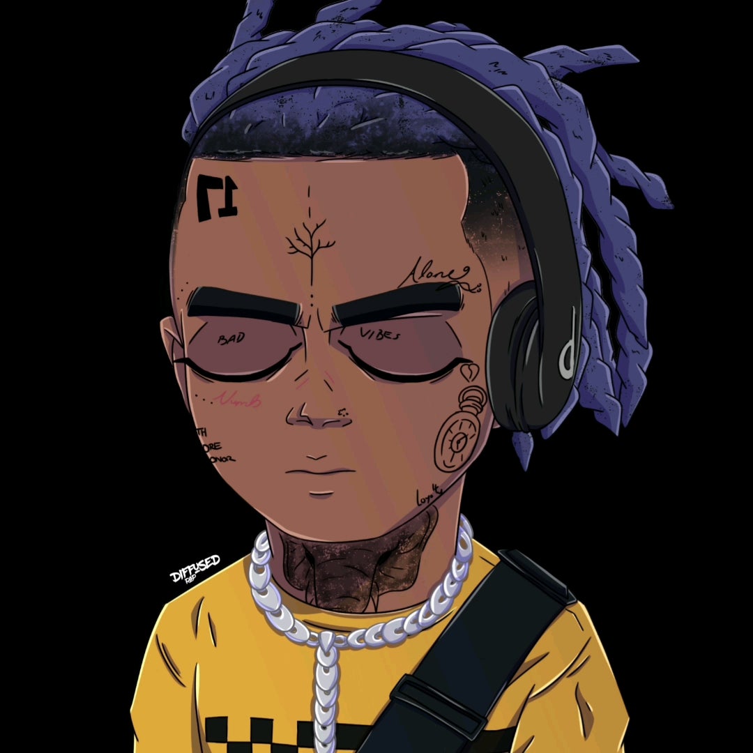 1080X1080 Xxxtentacion Anime Wallpapers