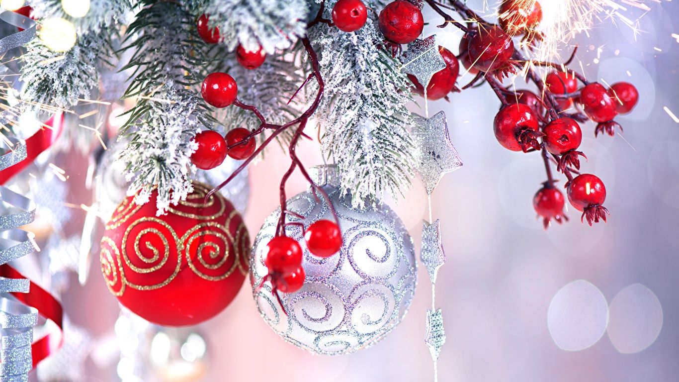 1366 X 768 Hd Christmas Wallpapers