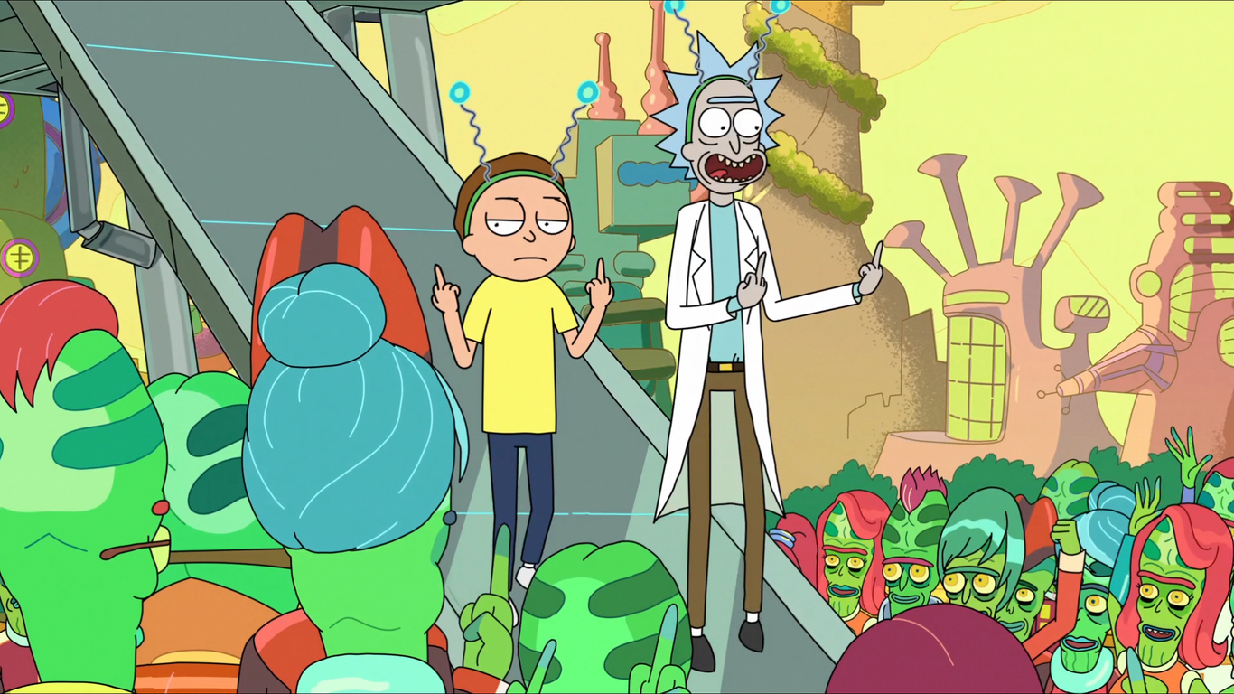 1366X768 Rick And Morty Wallpapers