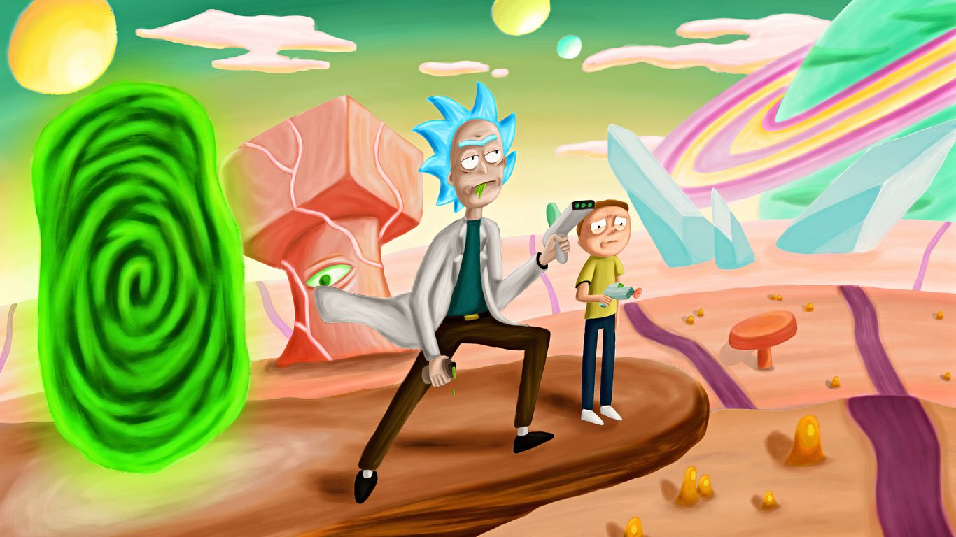 1366X768 Rick And Morty Wallpapers