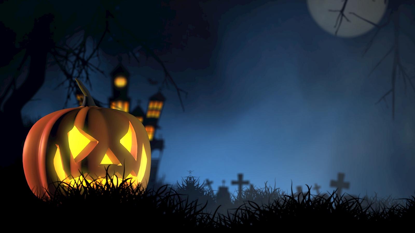 1600 X 900 Halloween Wallpapers