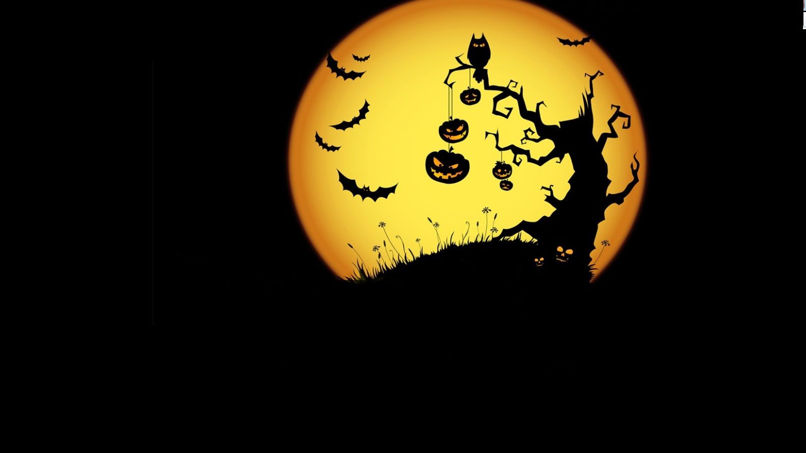 1600 X 900 Halloween Wallpapers