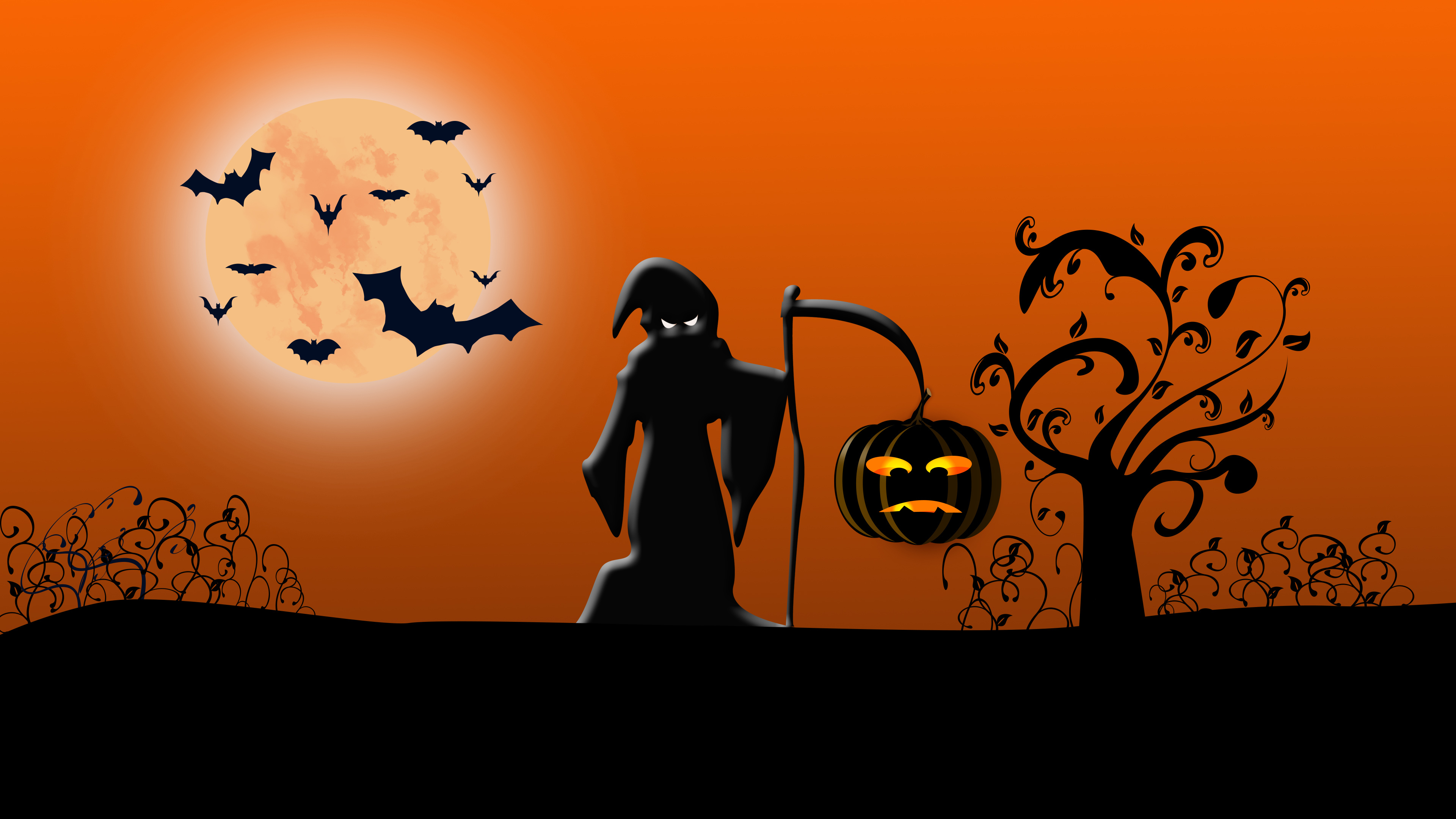 1600 X 900 Halloween Wallpapers