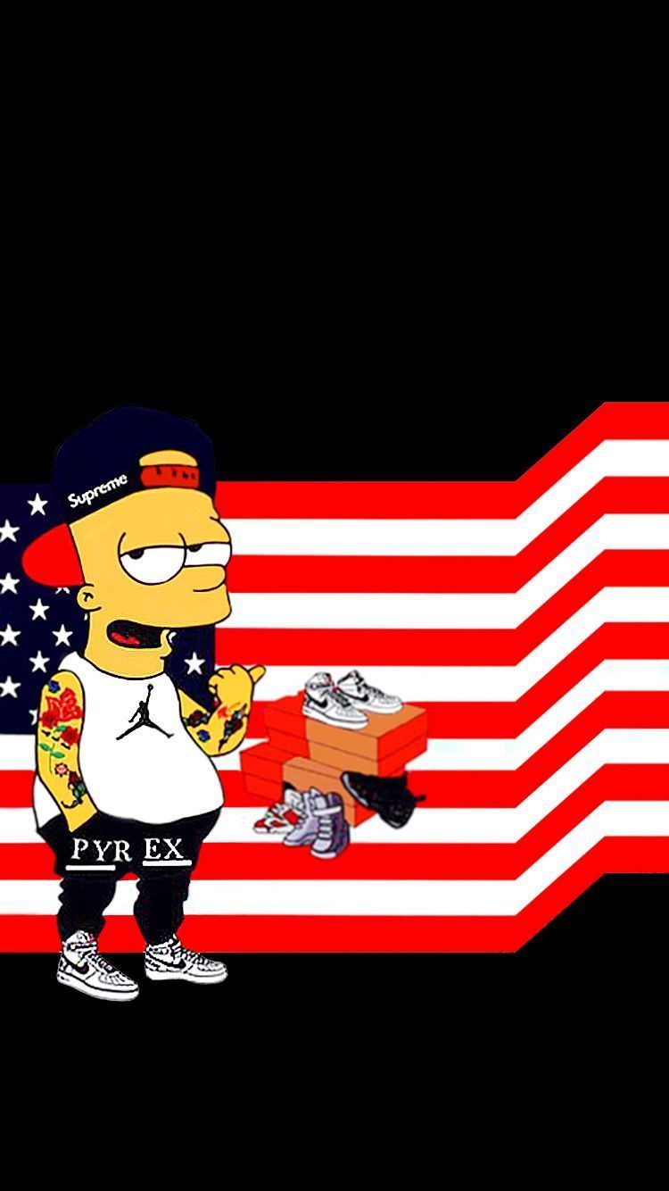 160X220 Bart Simpson Supreme Wallpapers