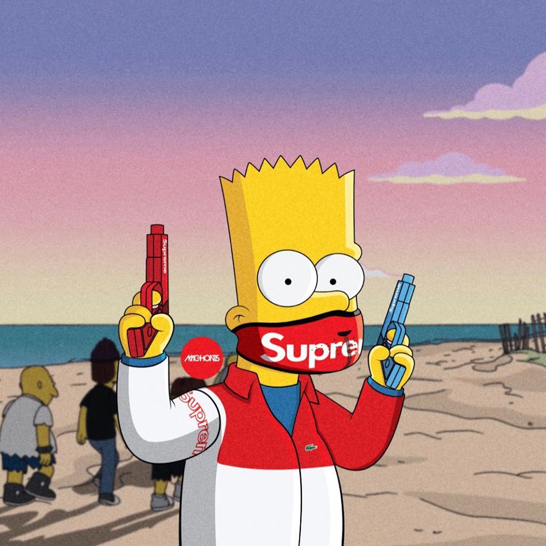 160X220 Bart Simpson Supreme Wallpapers