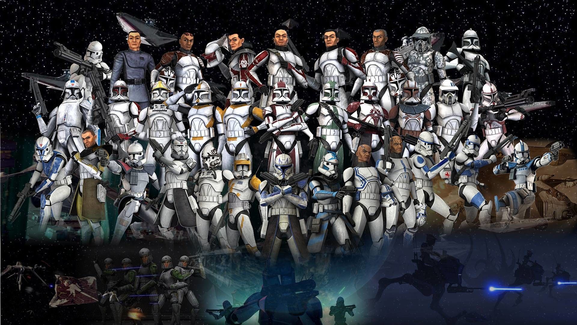 1920 X 1080 Star Wars Clone Trooper Wallpapers