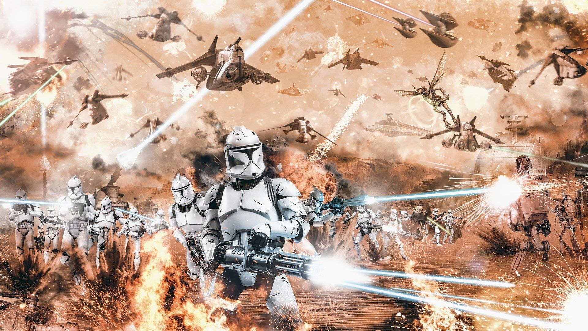 1920 X 1080 Star Wars Clone Trooper Wallpapers