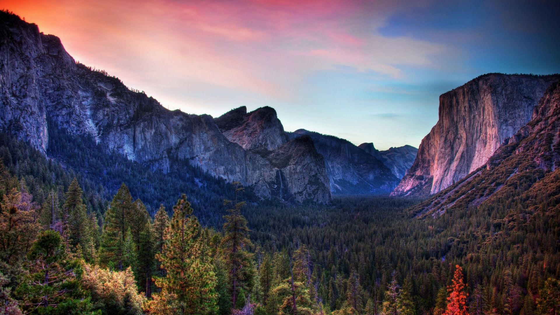 1920 X 1080 Yosemite Wallpapers