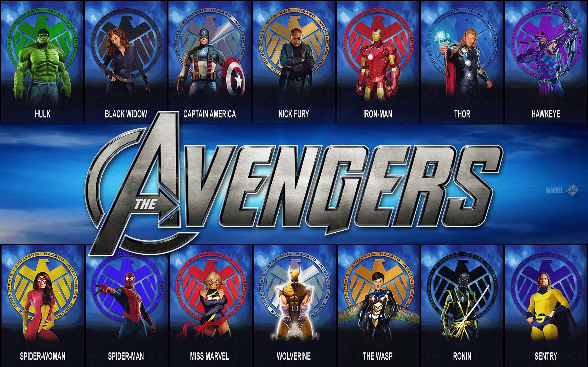 1920X1080 Avengers Desktop Wallpapers