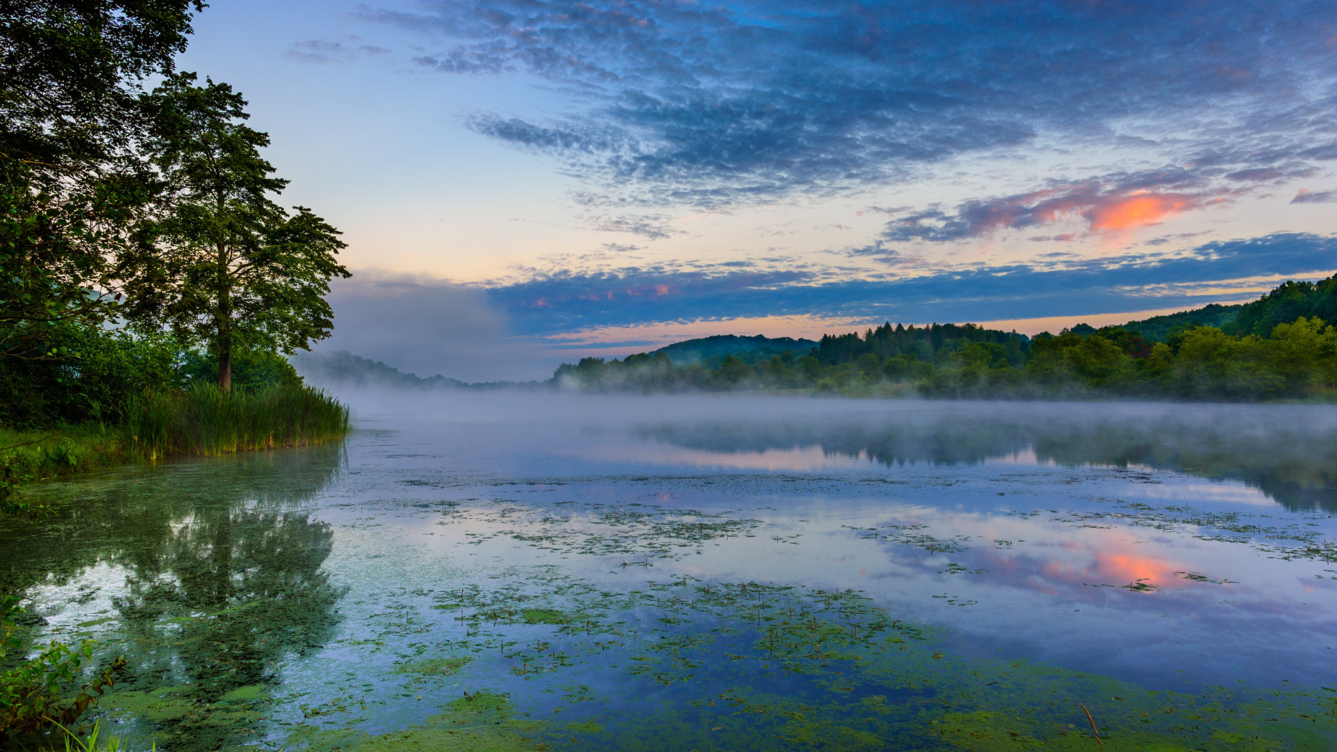 1920X1080 Summer Lake Wallpapers