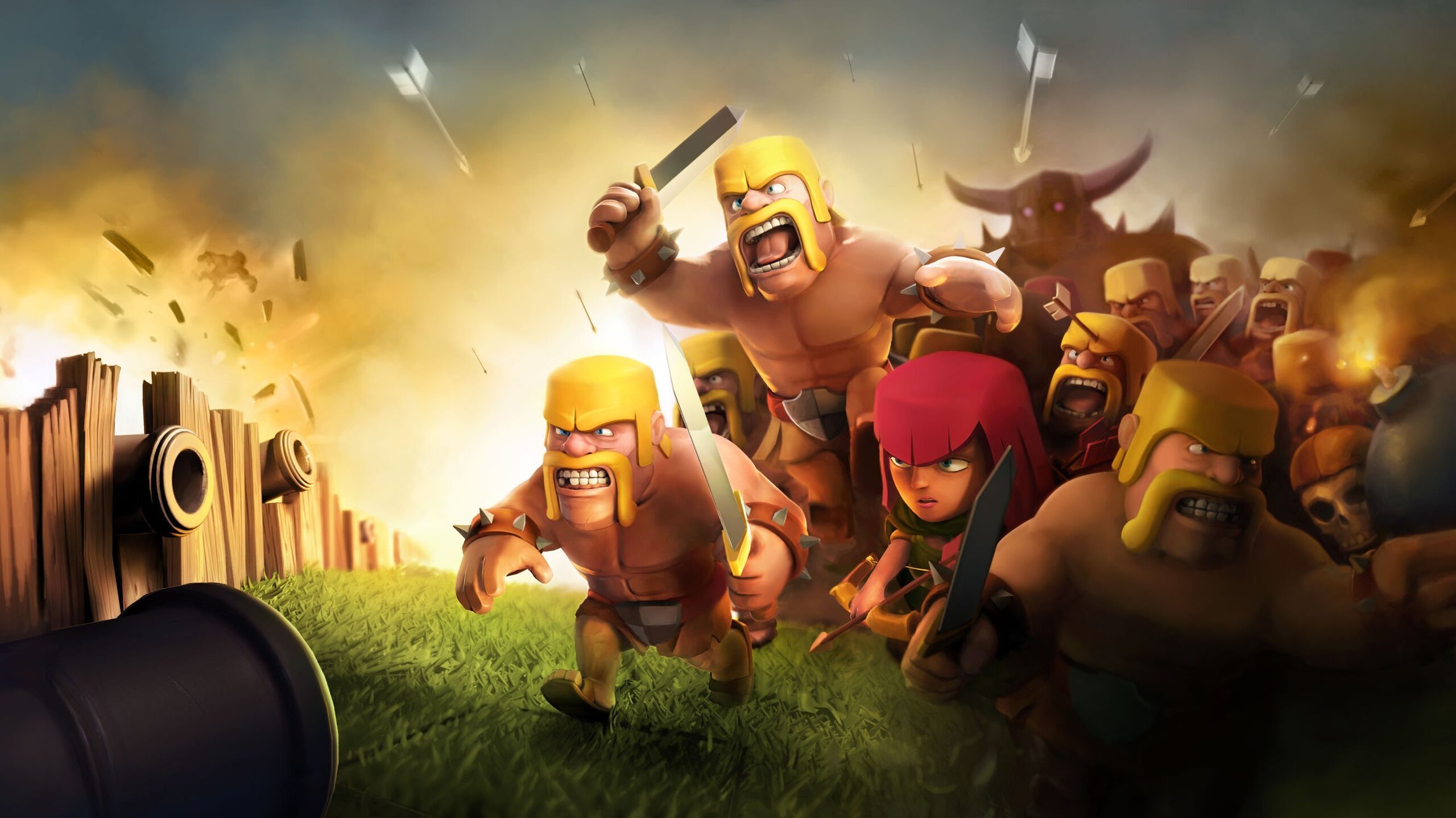 2560X1440 Clash Of Clans Wallpapers