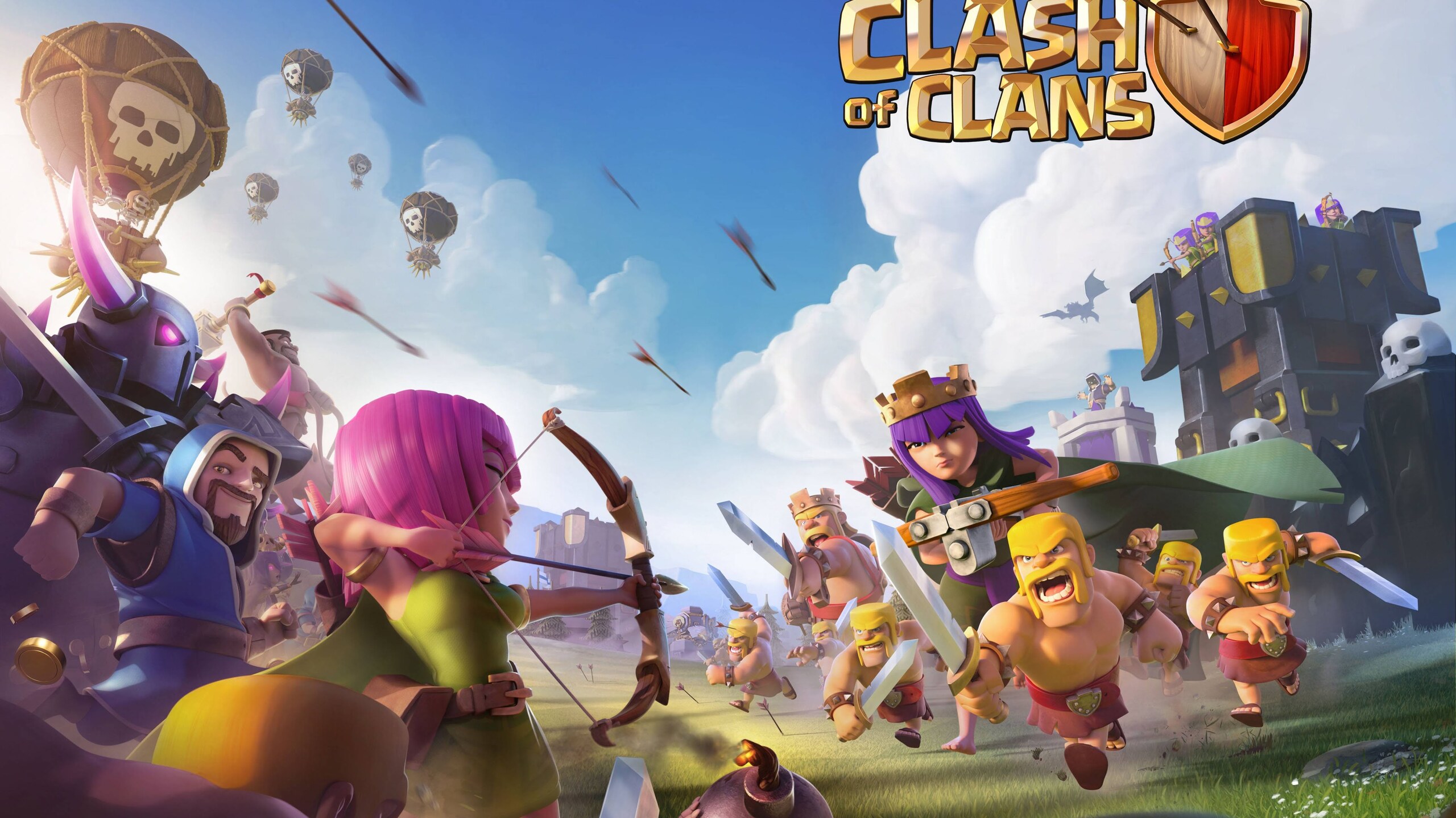 2560X1440 Clash Of Clans Wallpapers