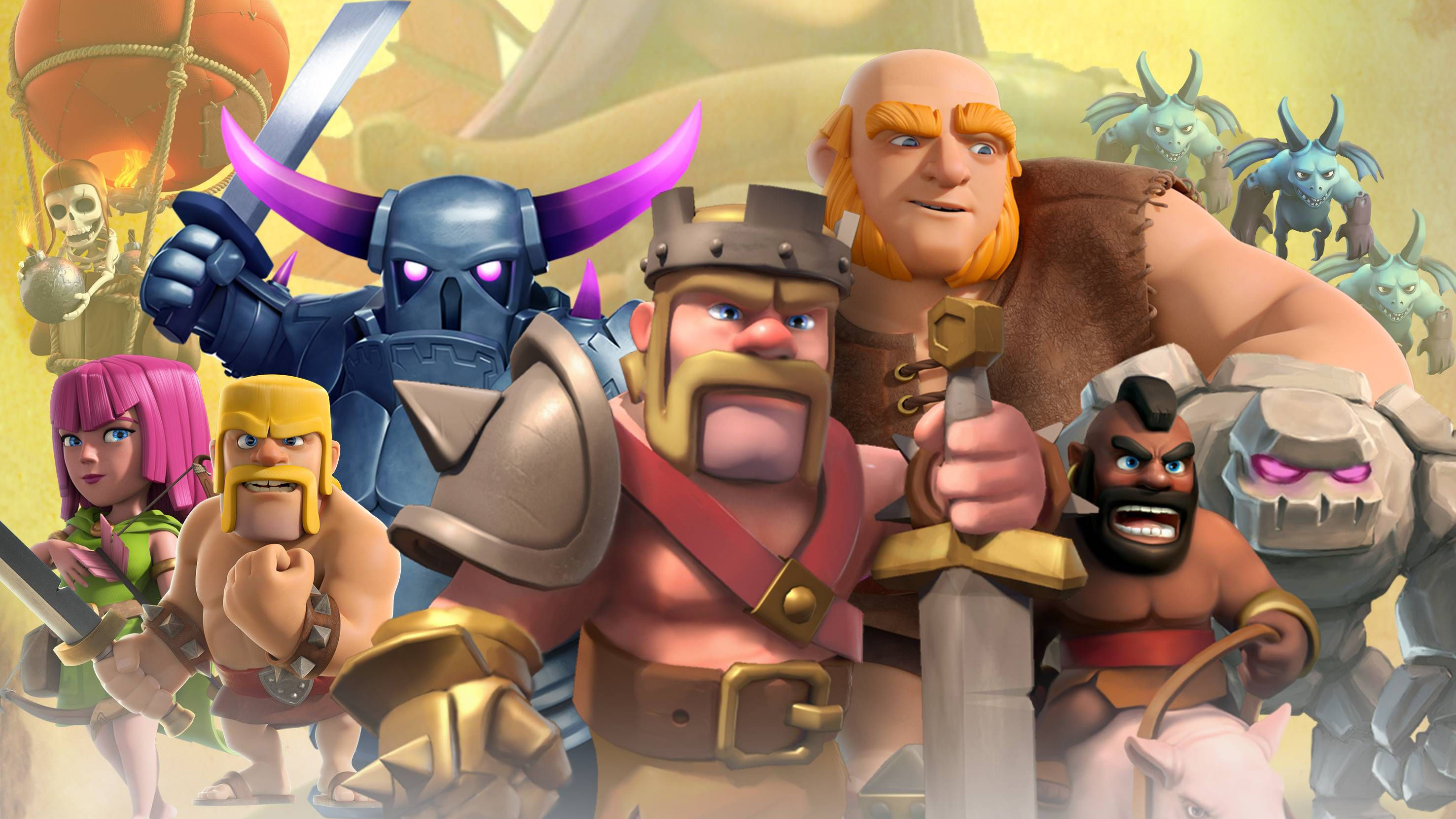 2560X1440 Clash Of Clans Wallpapers