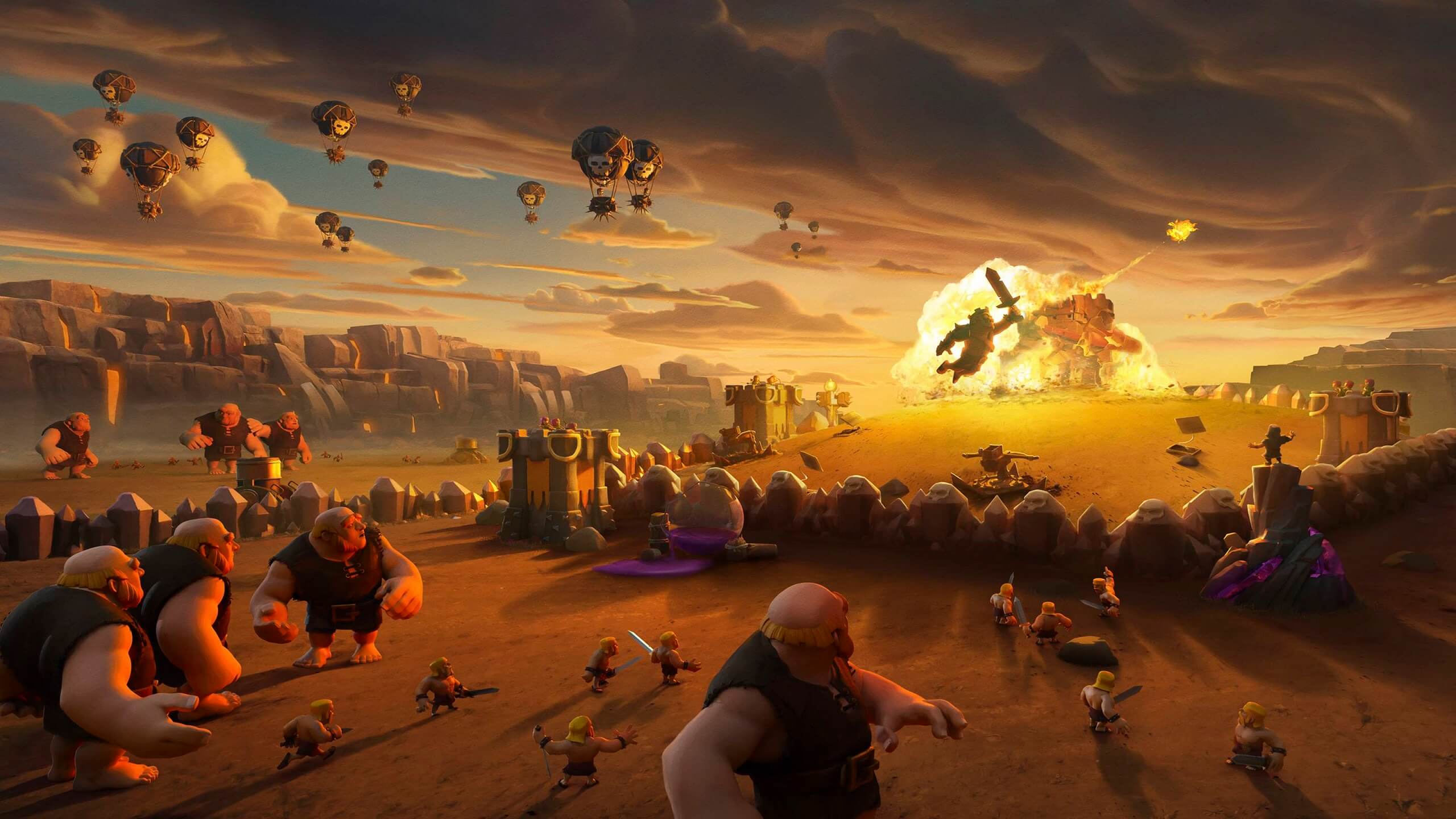 2560X1440 Clash Of Clans Wallpapers