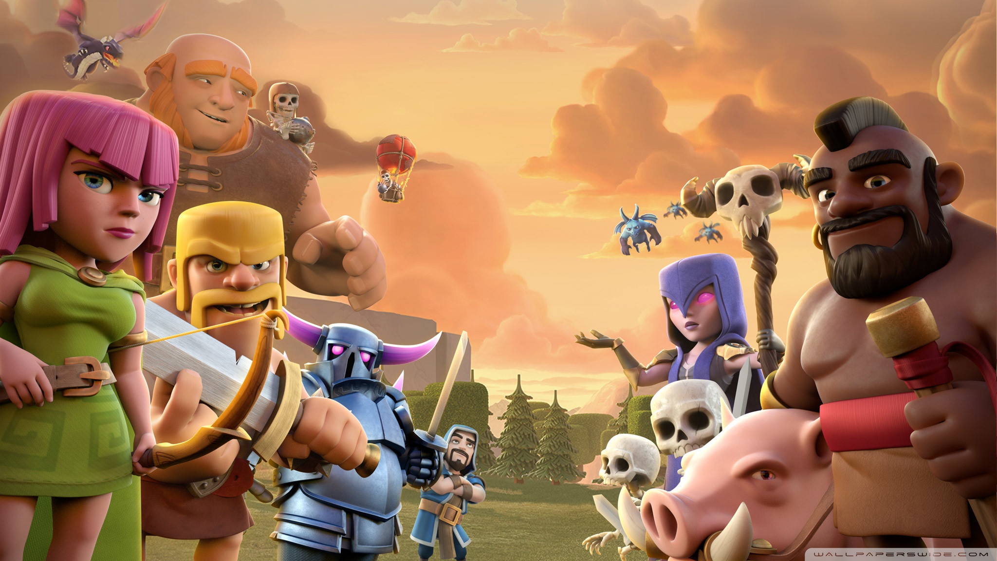 2560X1440 Clash Of Clans Wallpapers