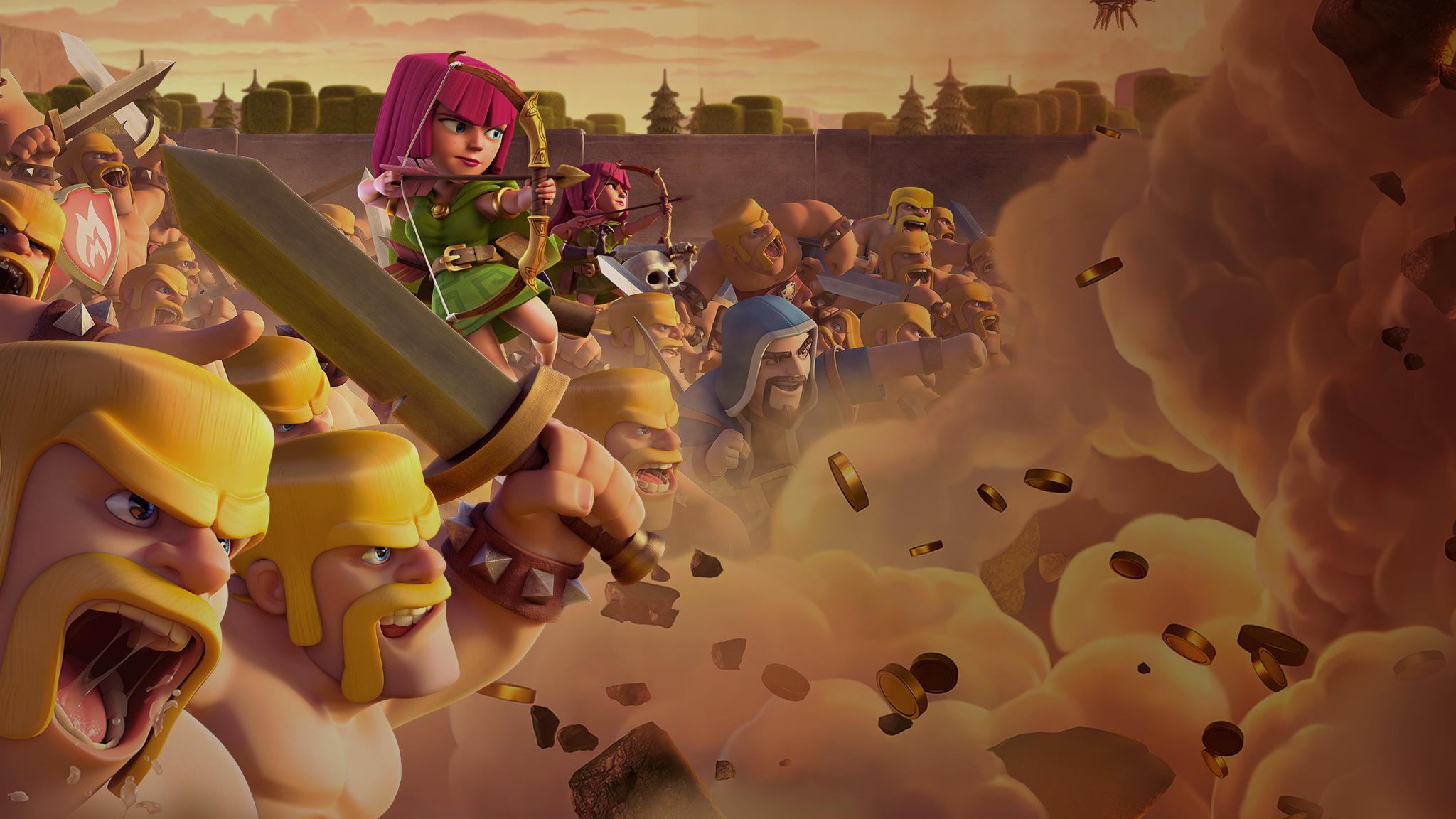 2560X1440 Clash Of Clans Wallpapers