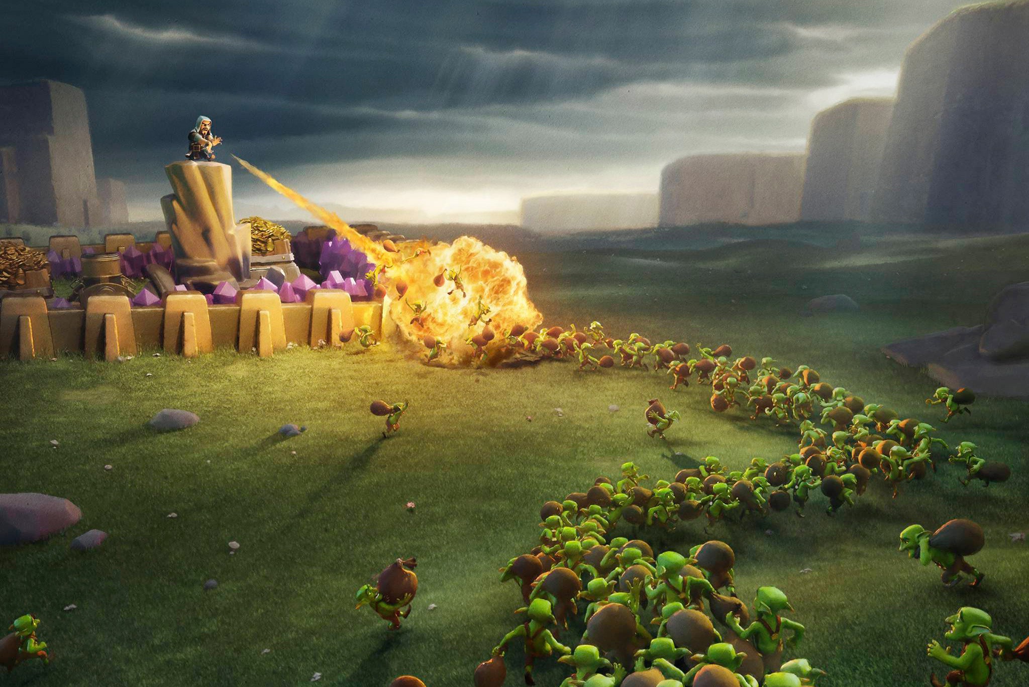 2560X1440 Clash Of Clans Wallpapers