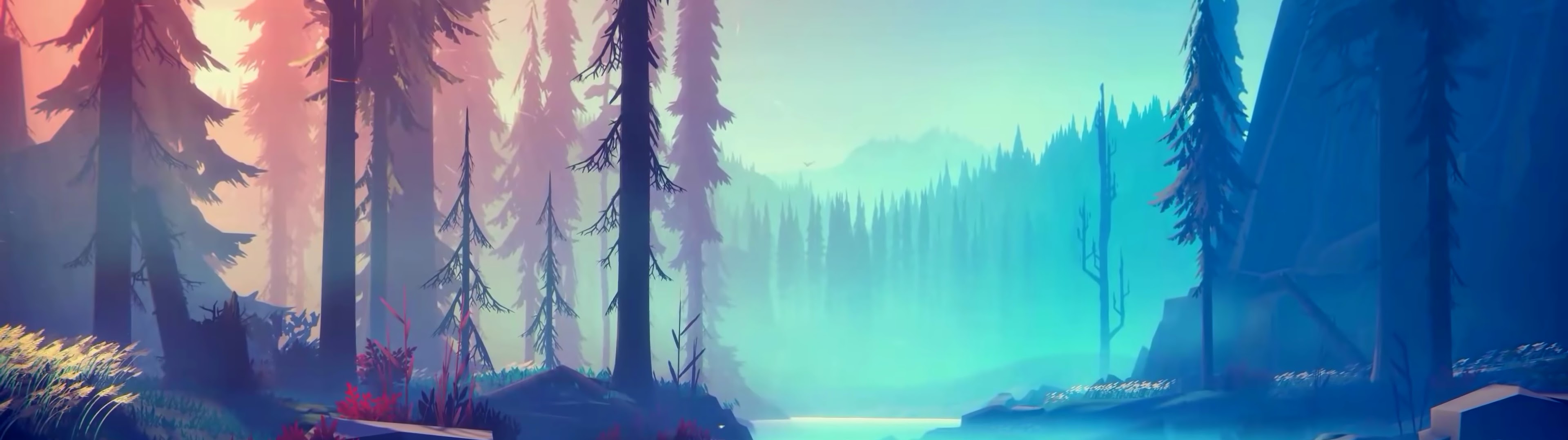 3840X1080 Forest Wallpapers