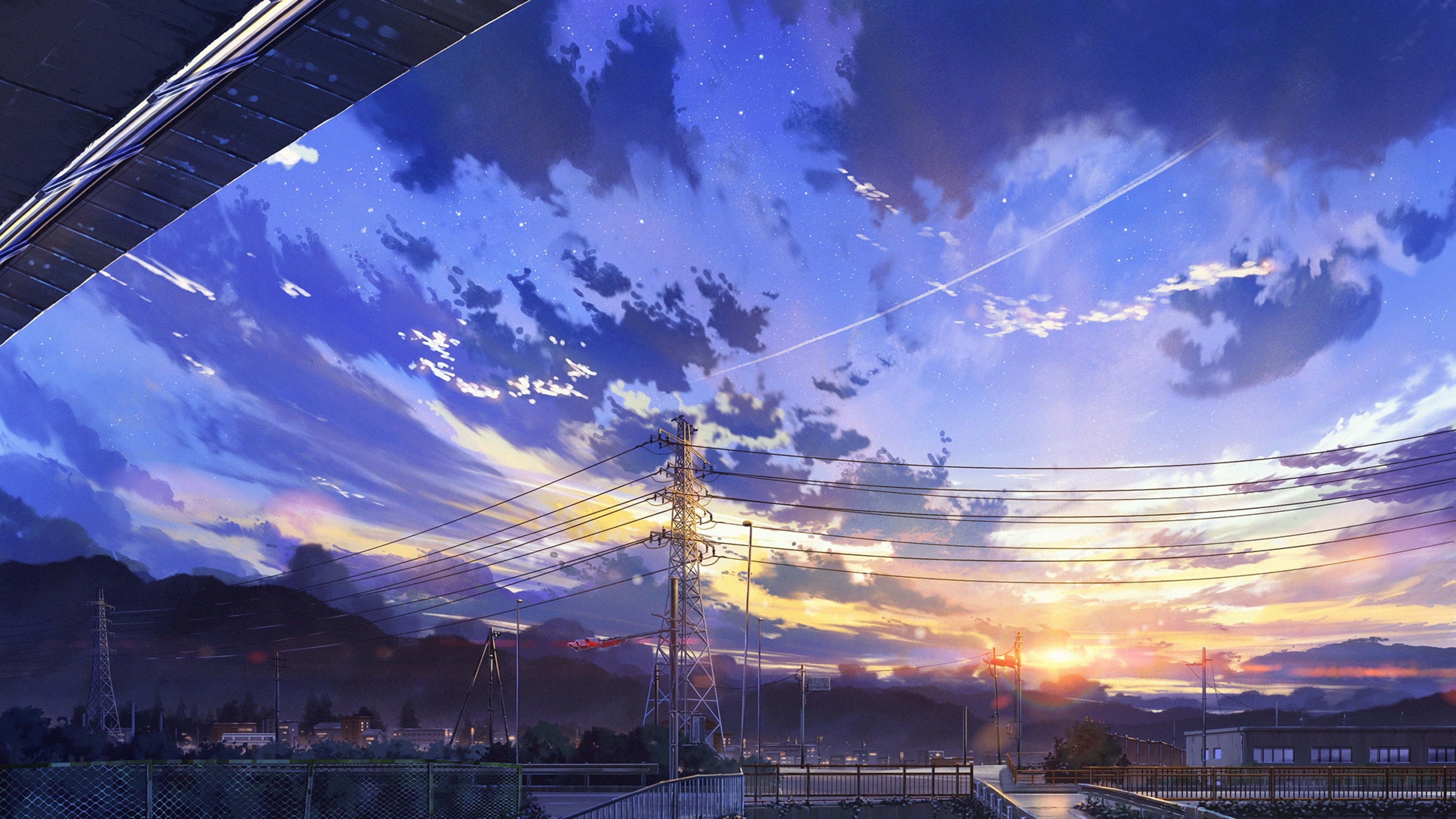 4K Anime Scenery Wallpapers