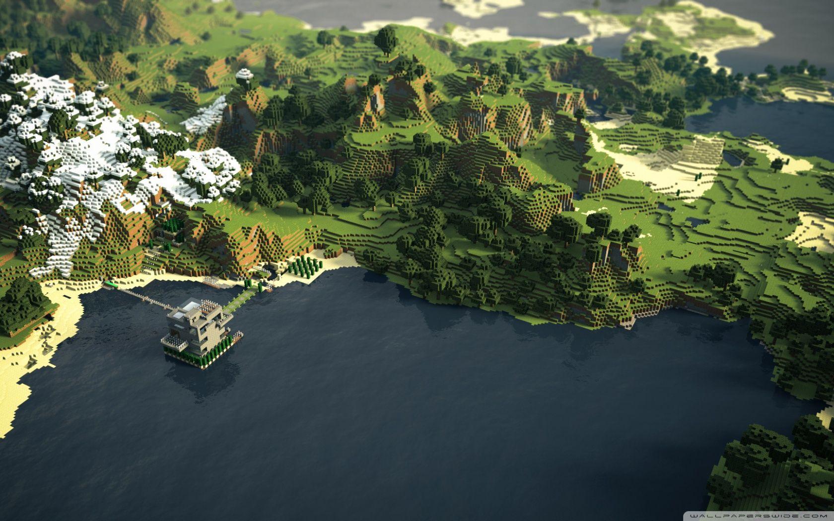 4K Desktop Minecraft Wallpapers