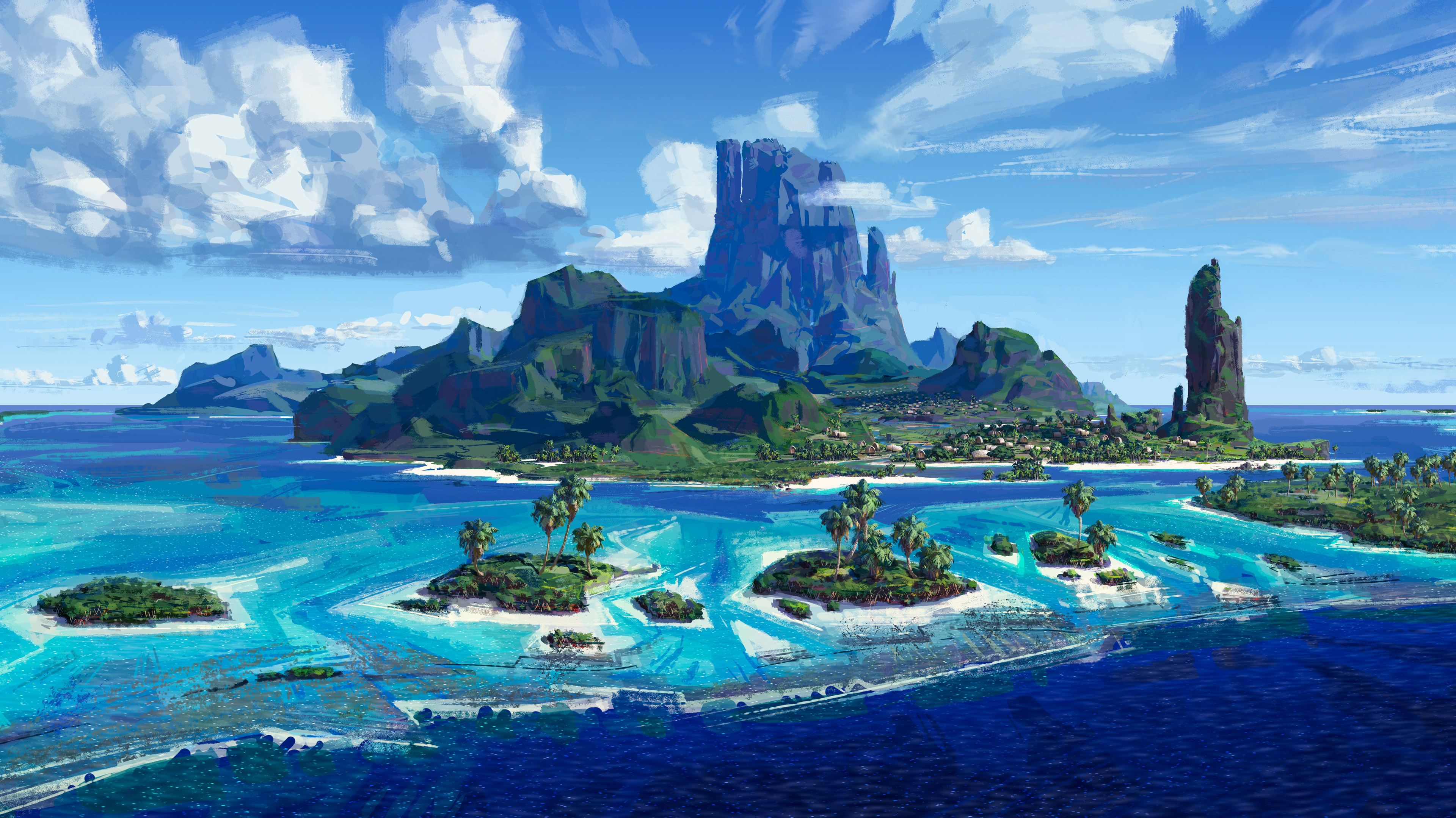 4K Island Wallpapers