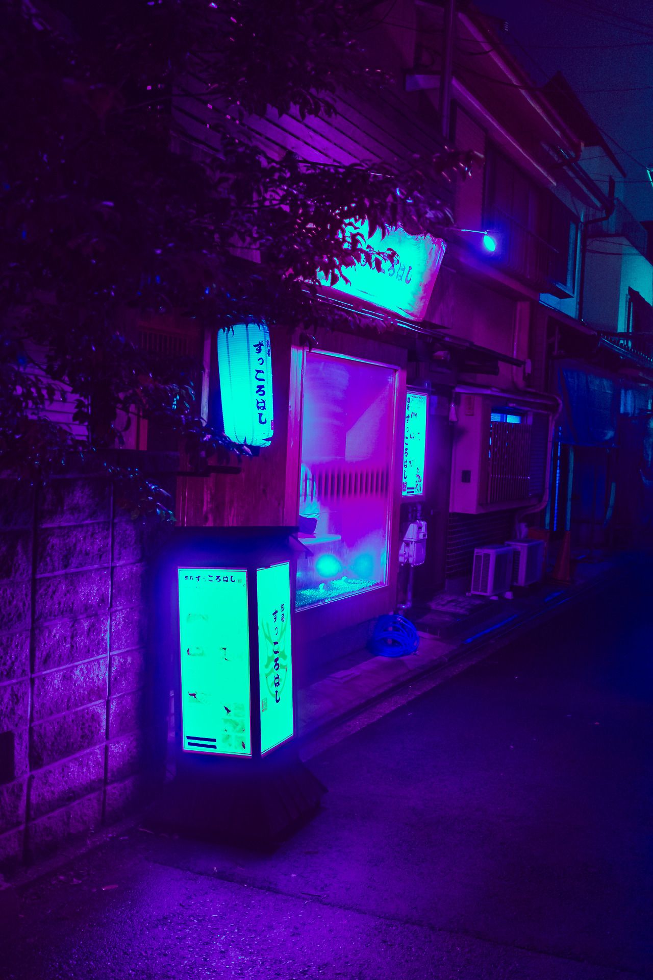 4K Pink And Blue Neon Wallpapers