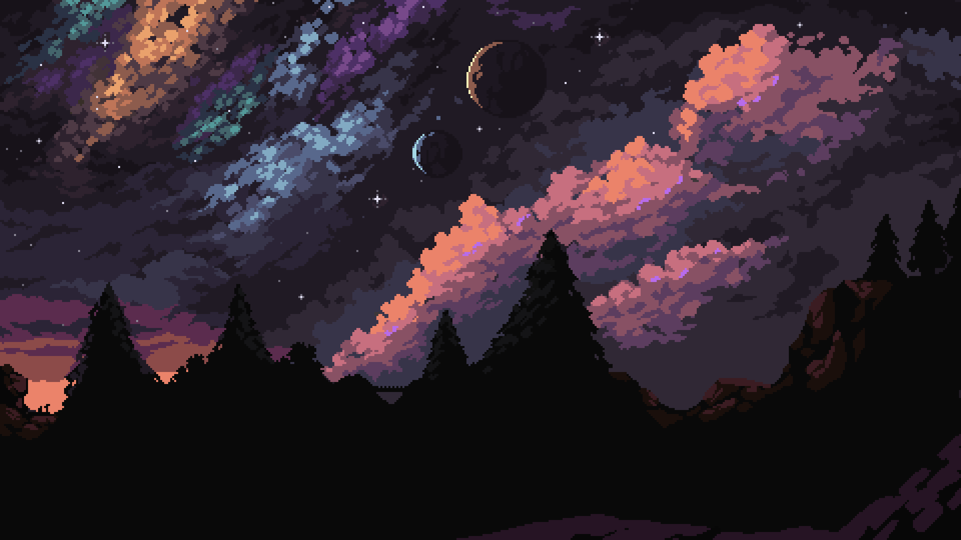 4K Pixel Art Iphone Wallpapers