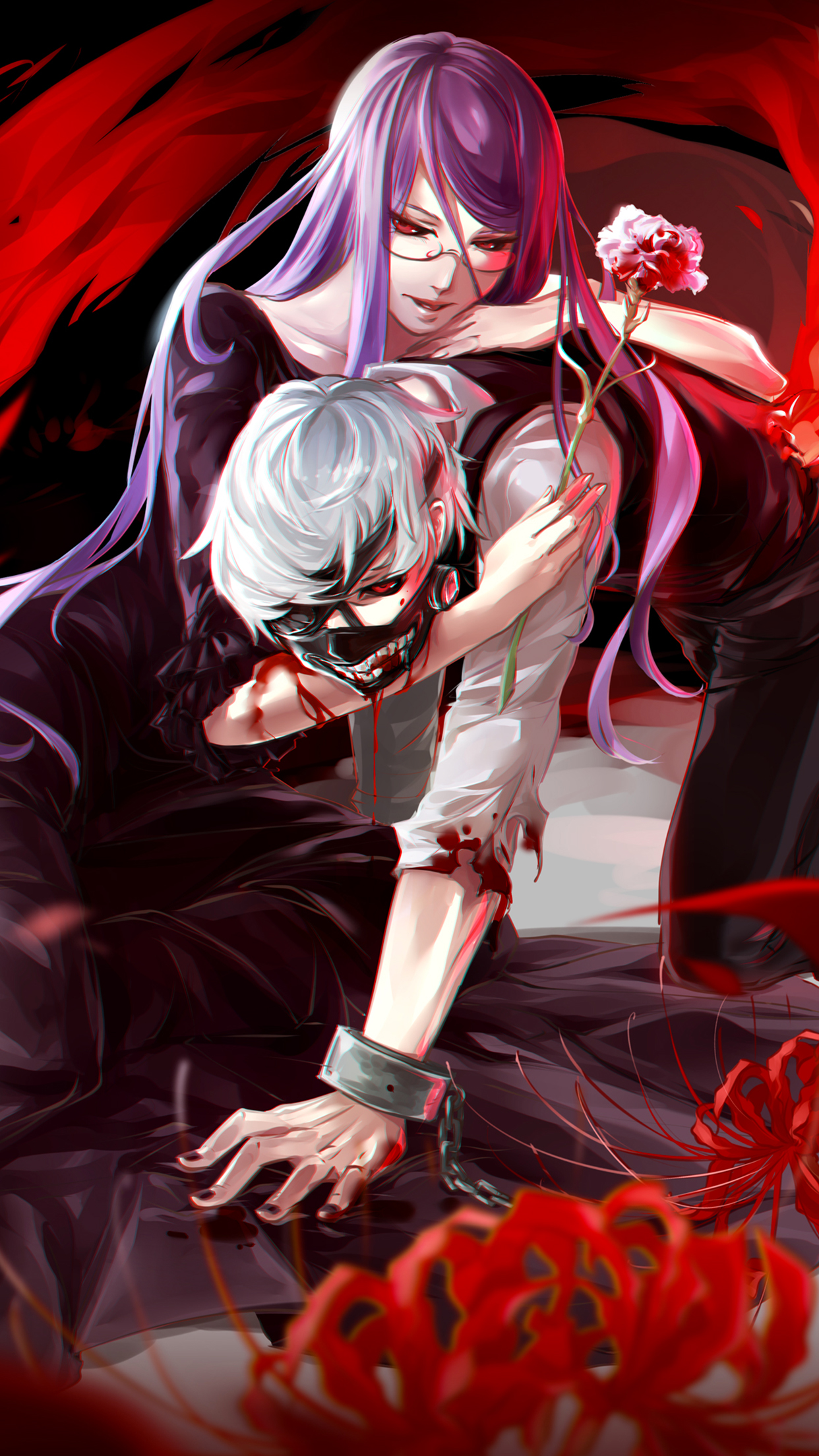 4K Tokyo Ghoul Iphone Wallpapers