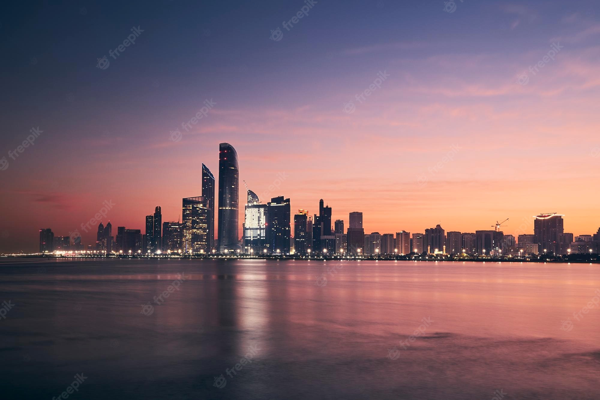 Abu Dhabi Skyline Wallpapers