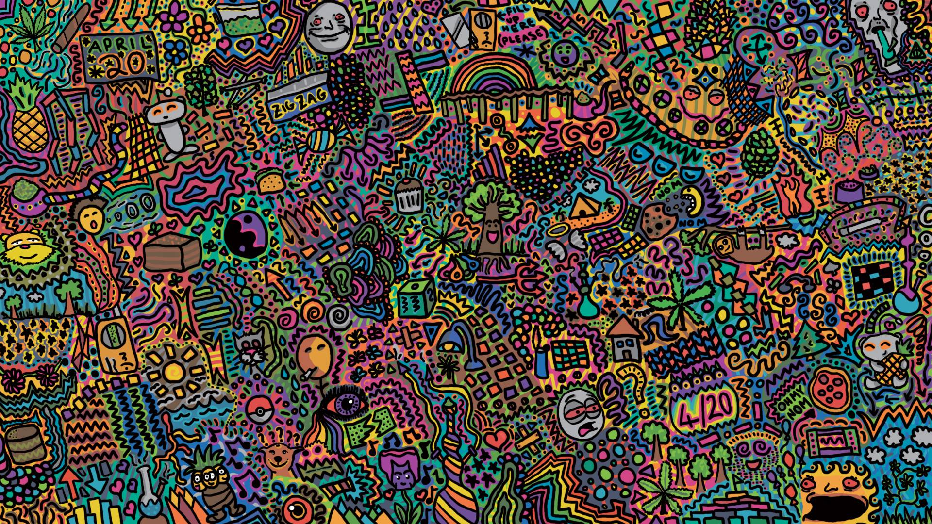 Acid Art Wallpapers