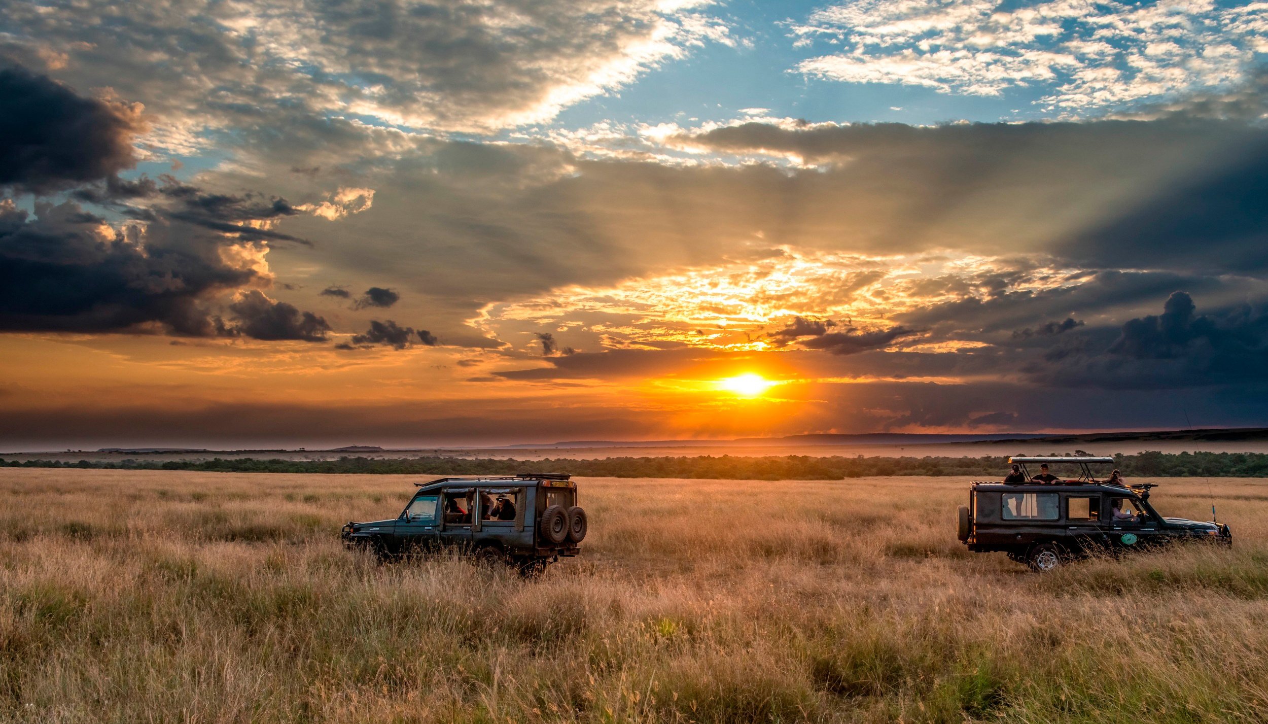 African Sunset Wallpapers