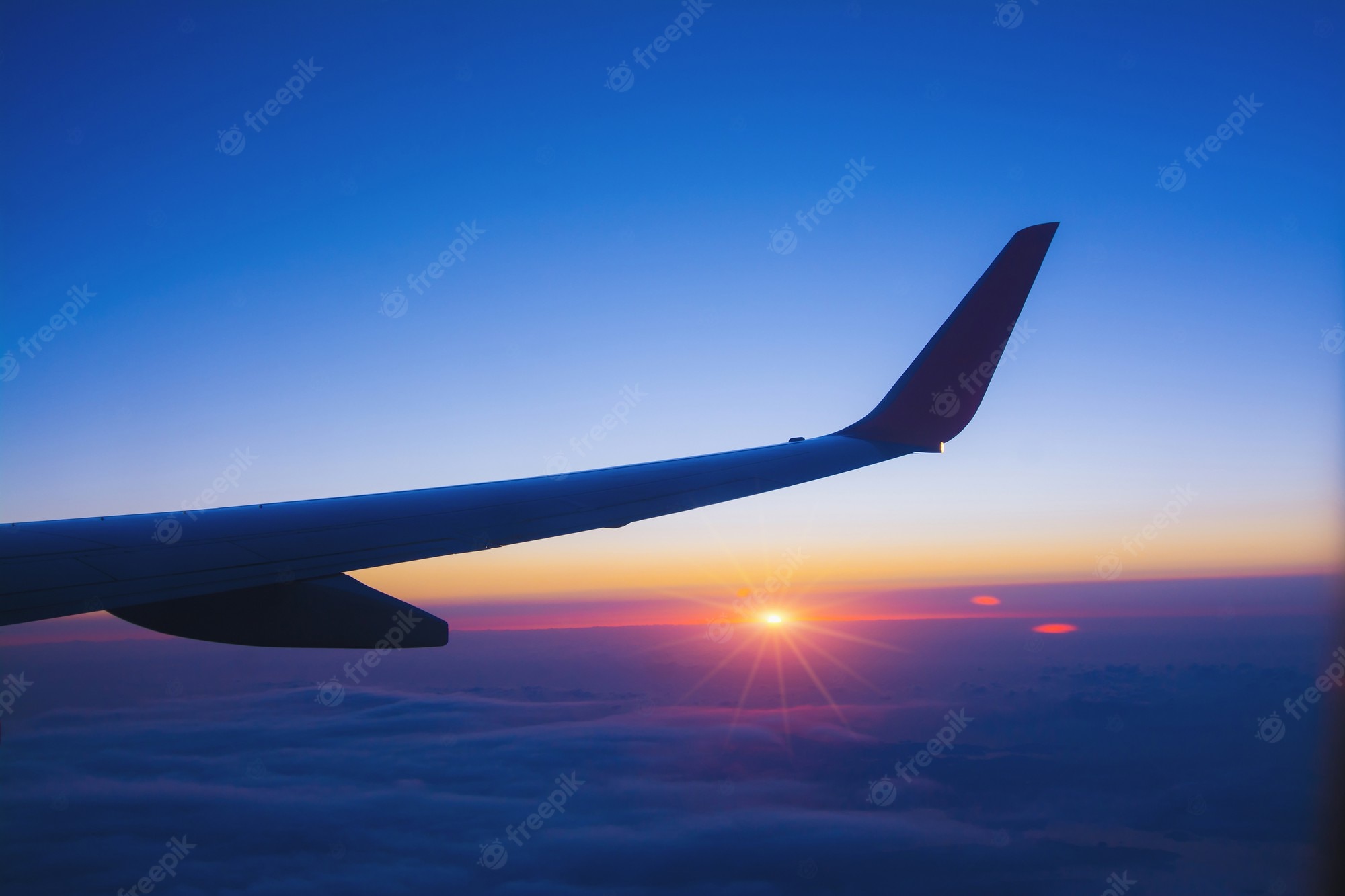 Airplane Sunset Wallpapers