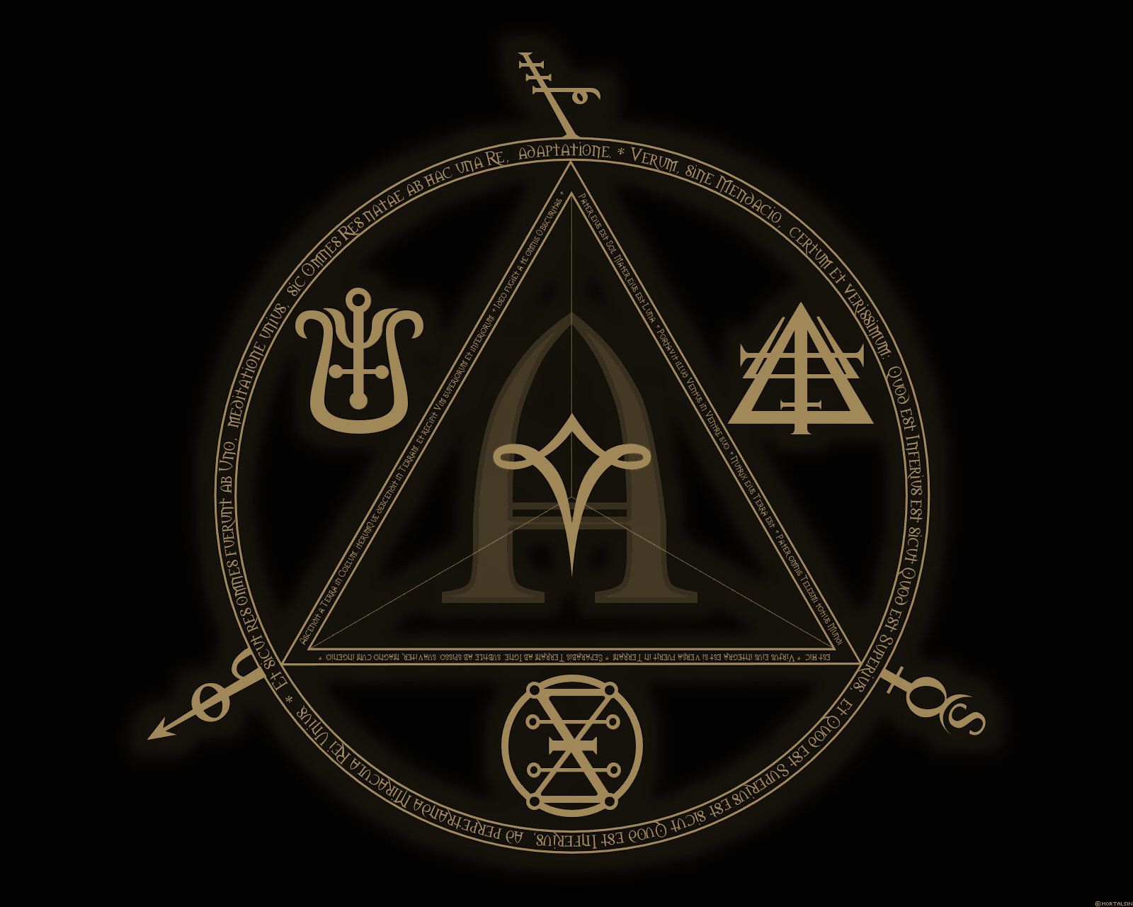 Alchemy Symbols Wallpapers