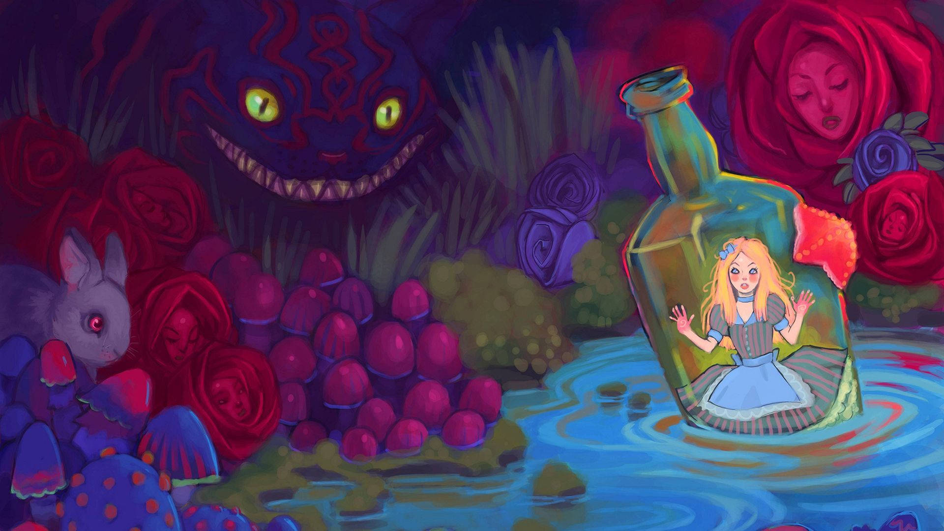 Alice In Wonderland Aesthetic Wallpapers