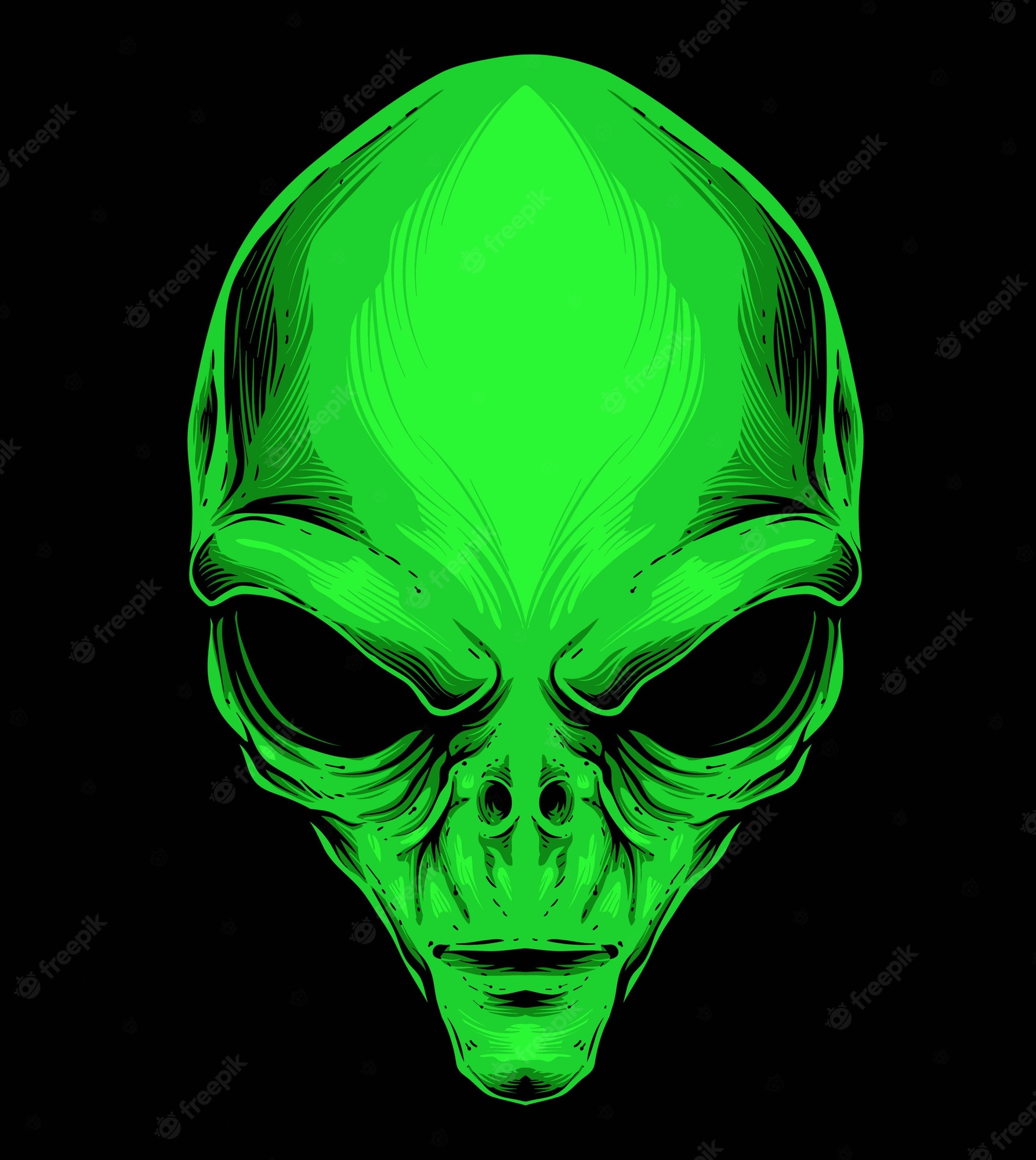 Alien Head Wallpapers