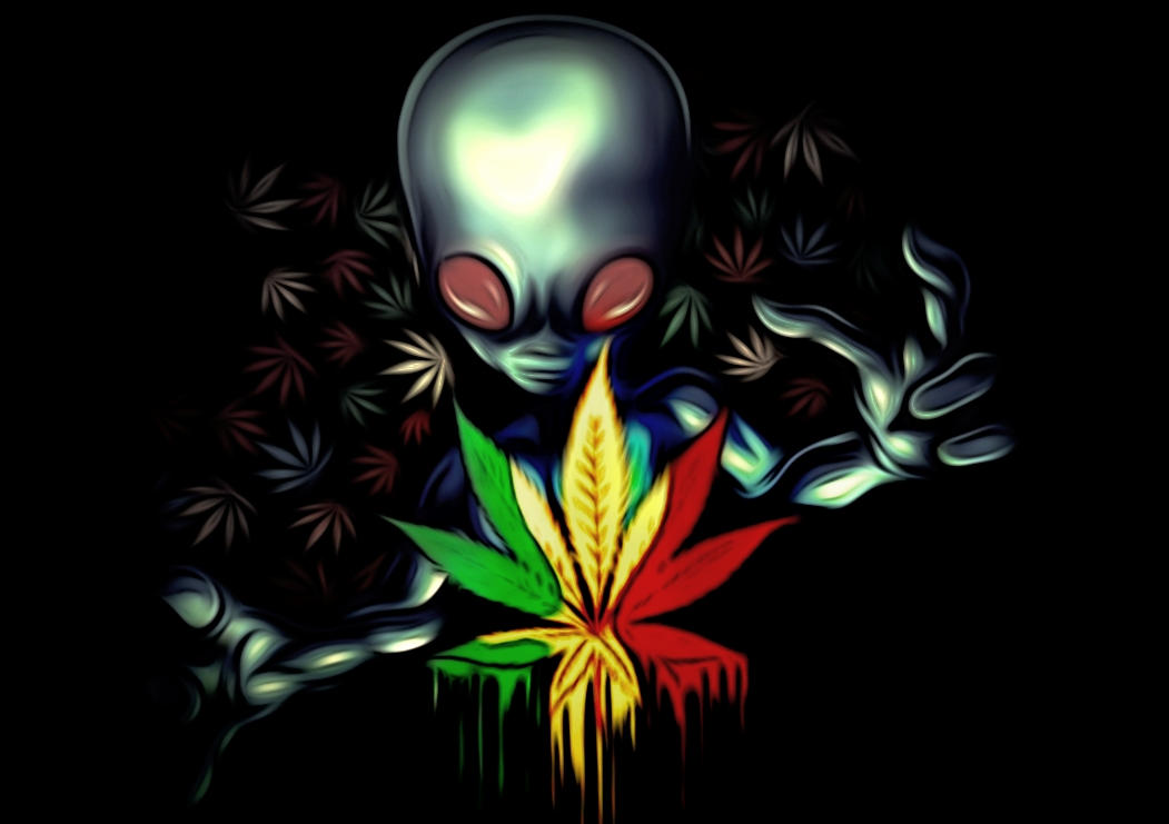 Alien Stoner Wallpapers